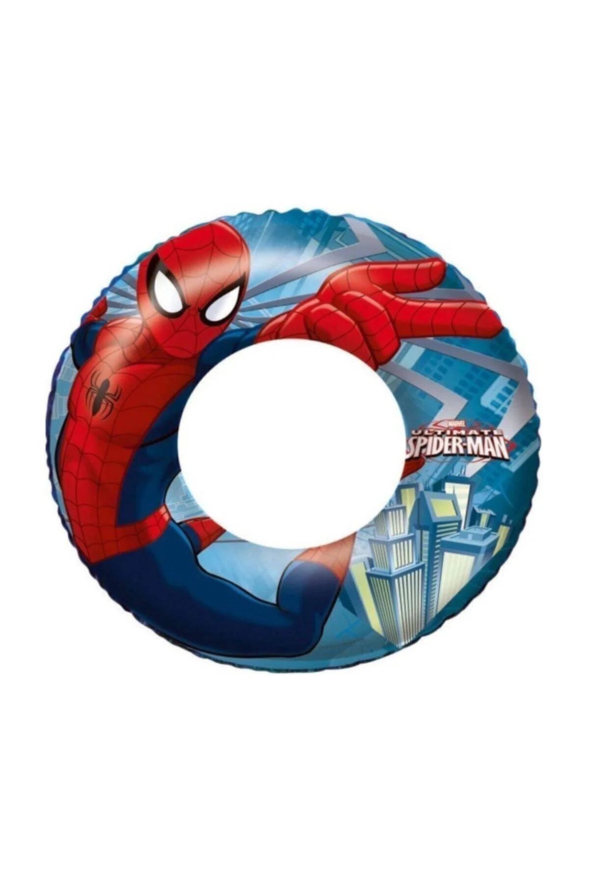 Örümcek Adam Spiderman Lisanslı Deniz Havuz Çocuk Can Simidi Ve Kolluk - BESTWAY Görsel 3