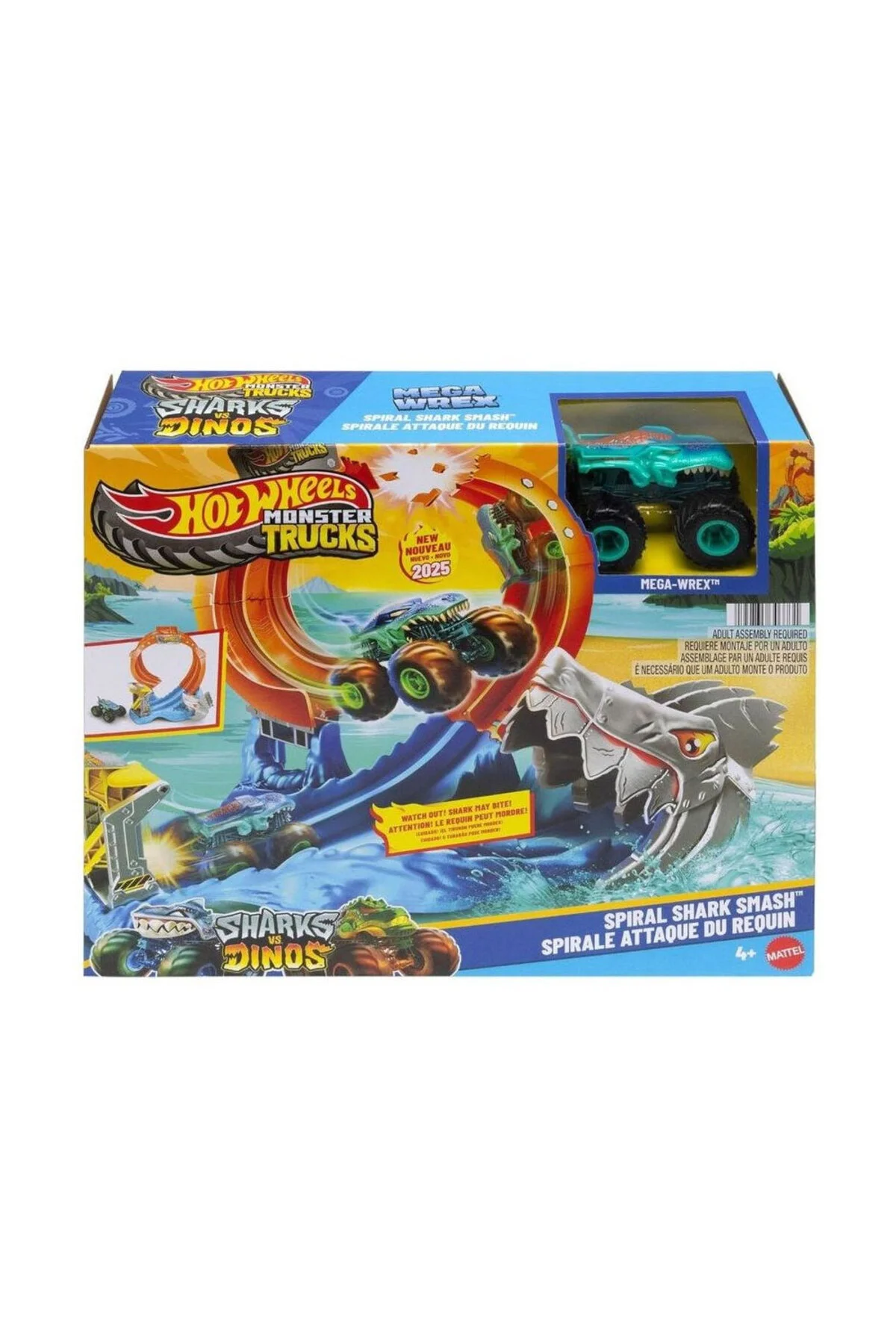 Monster Trucks Köpekbalığı Oyun Seti JFR08