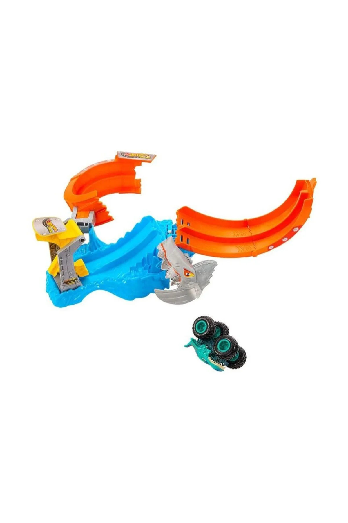 Monster Trucks Köpekbalığı Oyun Seti JFR08 - HOT WHEELS Görsel 2