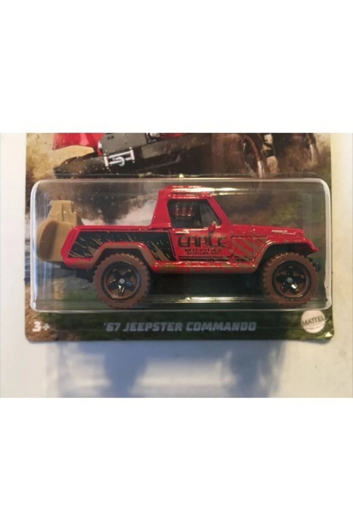 Hotwheels Mud Runner 67 Jeepster Commando Hfw36 Hdh08 Lisanslı Ürün - mattel Görsel 2
