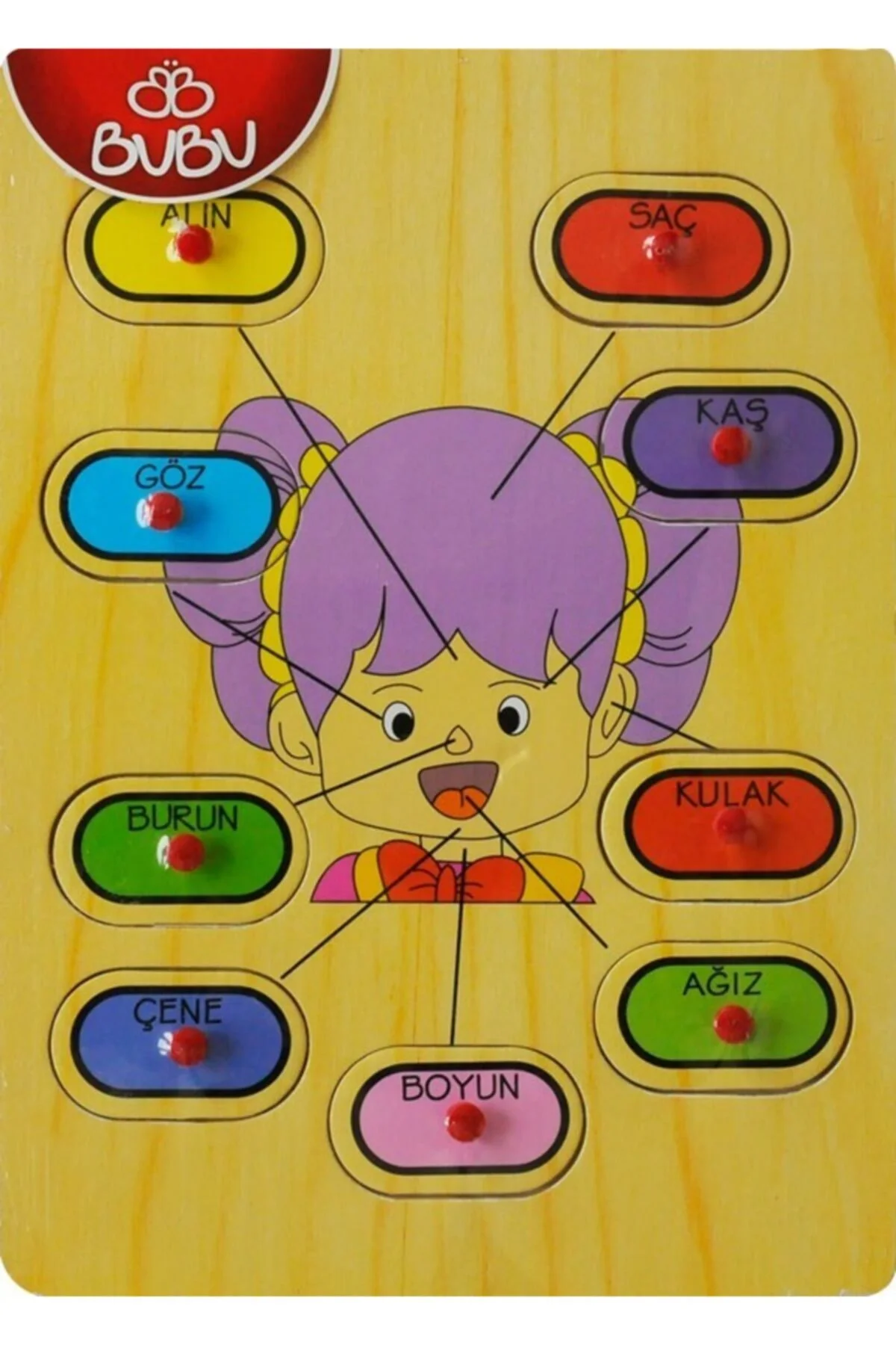 PASİF PASİF BU-BU PUZZLE AHŞAP YÜZ 30x21,5x0,8 BUBU-AP0052 1 ADET