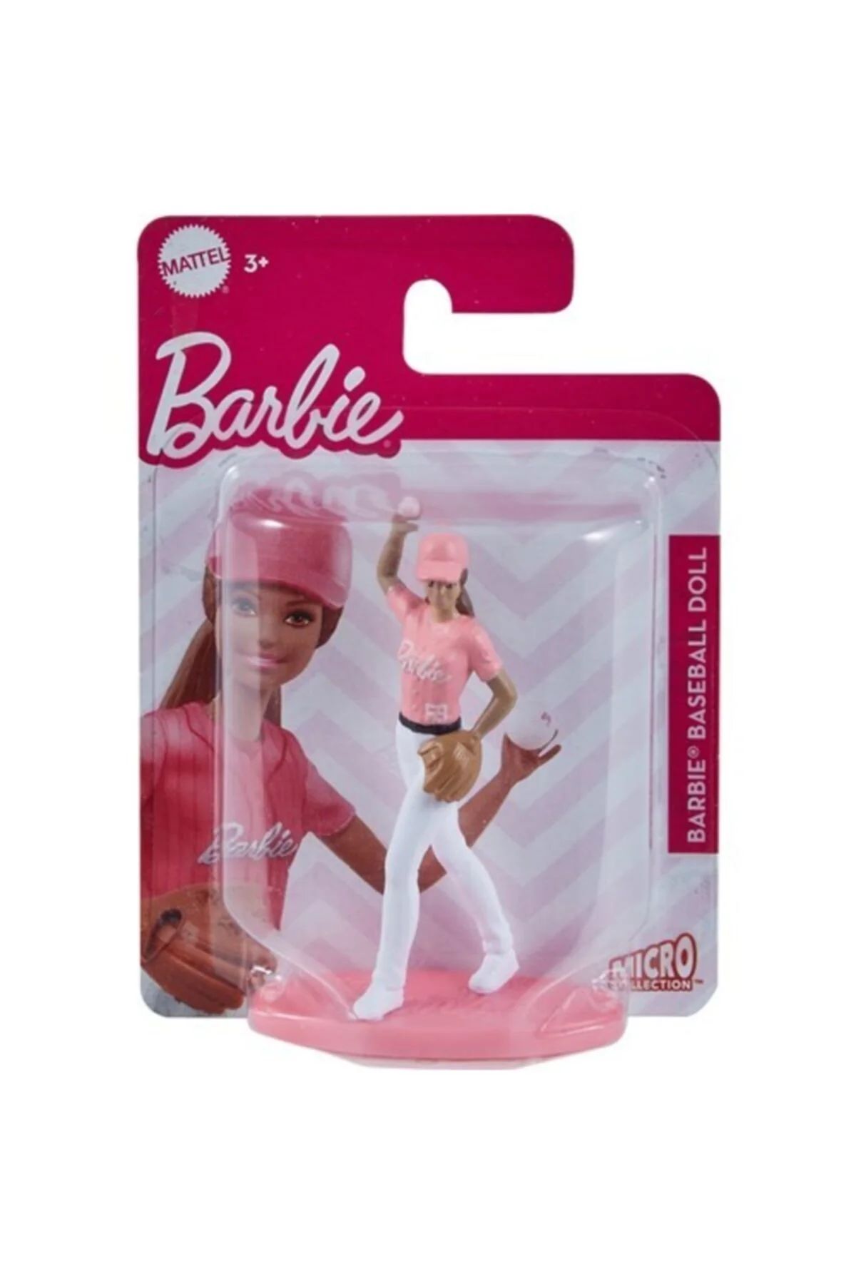 Mini Figür Baseball Doll - Barbie