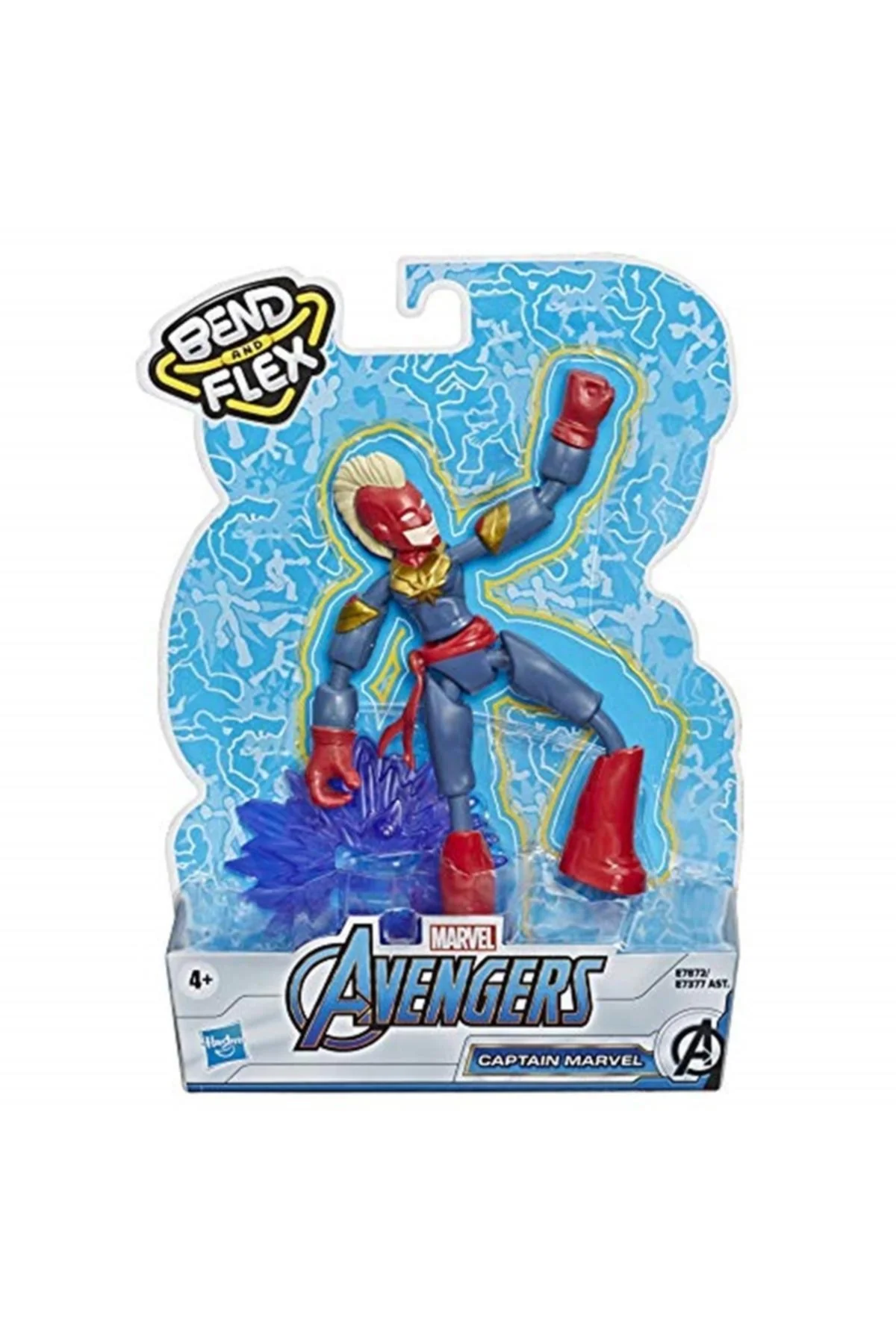 Marvel Avengers Avengers Bend &amp; Flex Captain Marvel Figür - AVENGERS Görsel 2