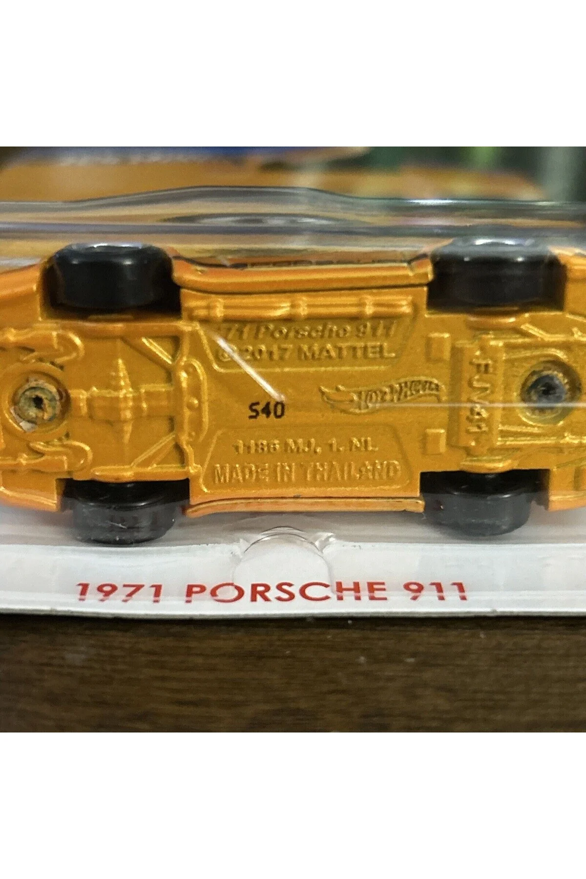 Die cast Model 1971 PORSCHE 911 2/6 - HRW57 - HOT WHEELS Görsel 6