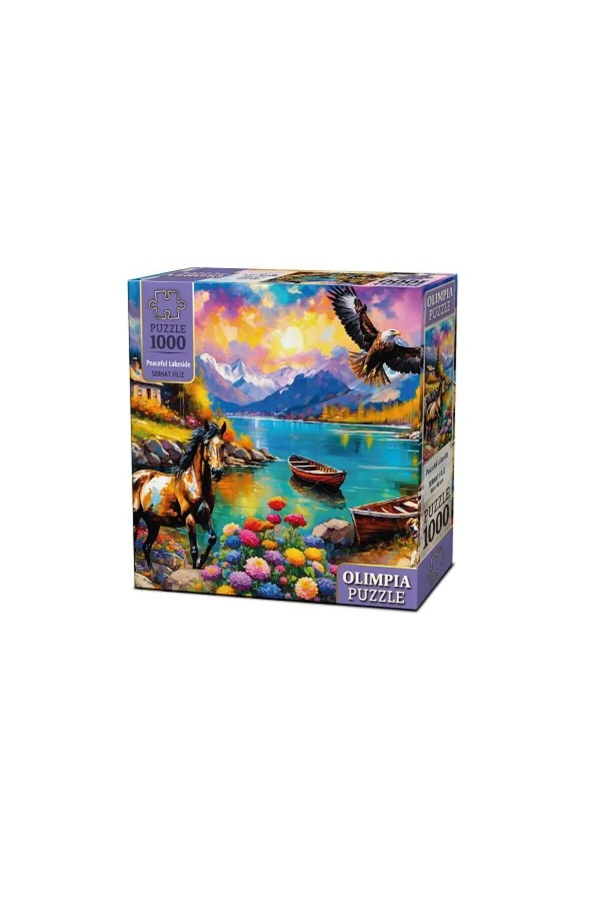 Olimpia Puzzle 1000 Parça Peacefullakeside