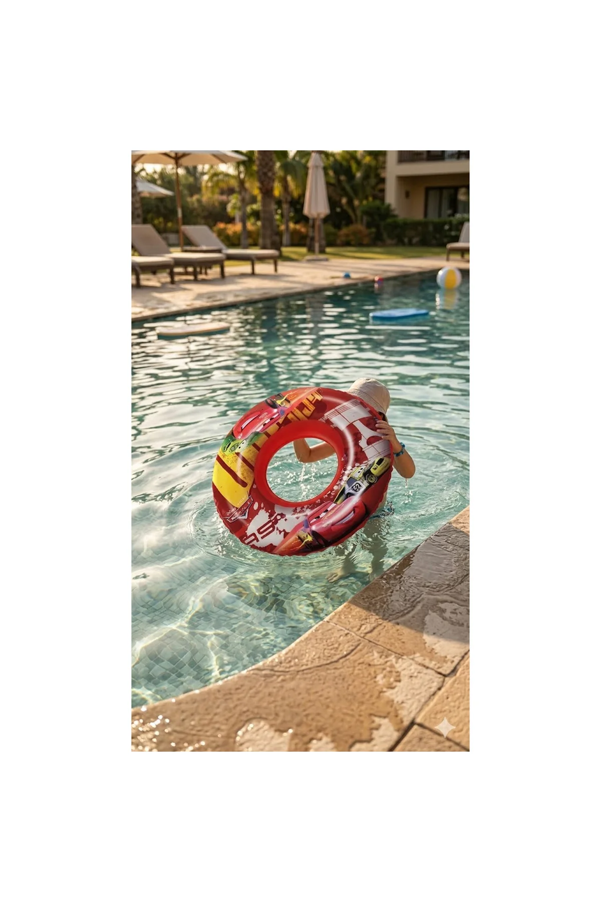 Disney Pixar Cars Swim Ring - Cars Arabalar Şişme Can Simidi 50 cm - Mondo Görsel 5