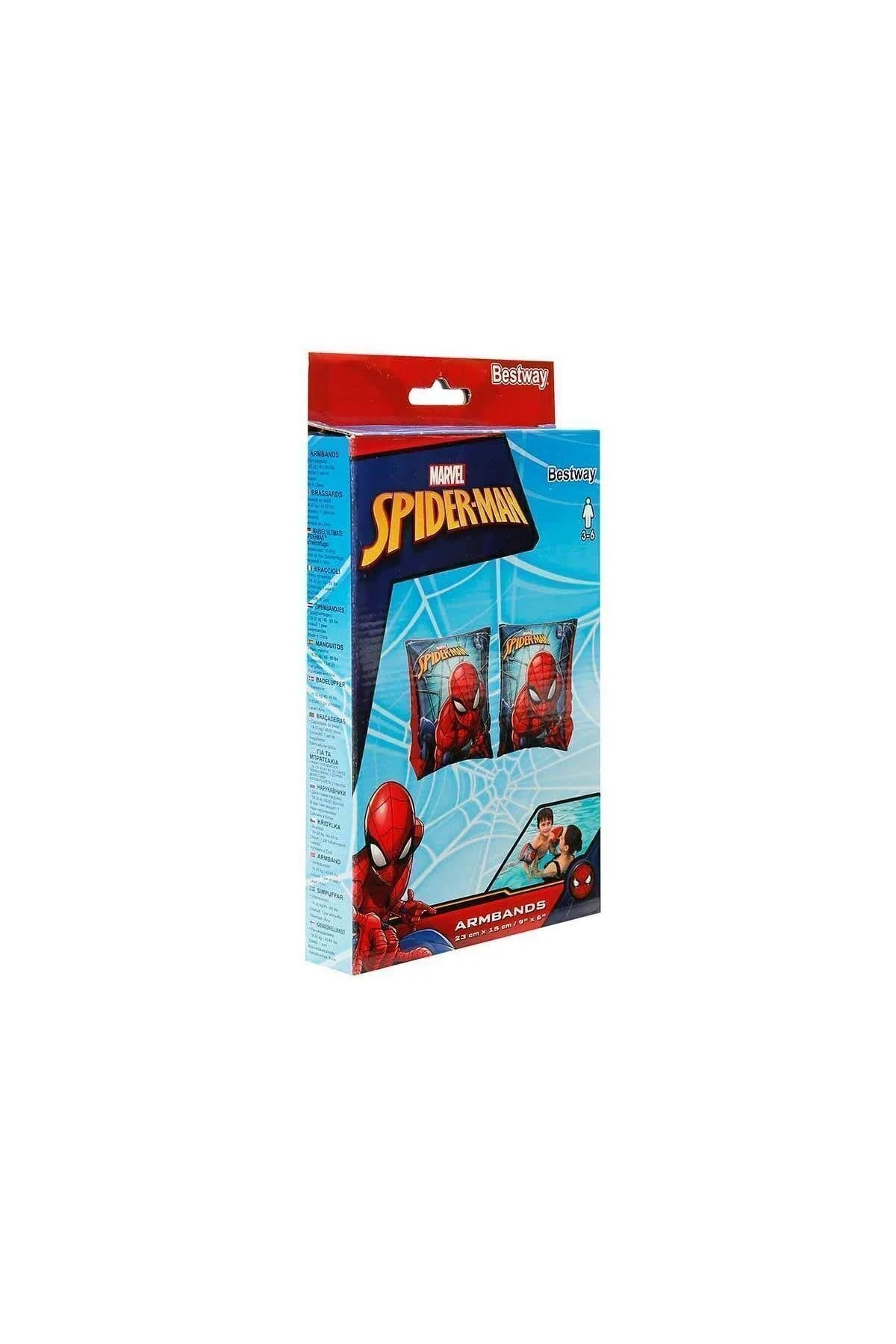 Spiderman Şişme Kolluk - BESTWAY Görsel 2