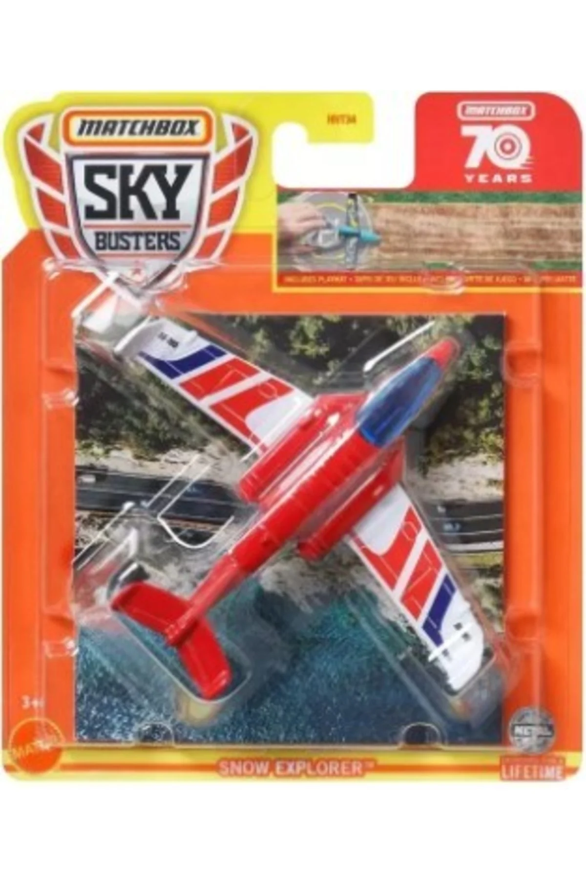 Mattel Sky Busters Snow Explorer Hht34/hlj20 - Matchbox