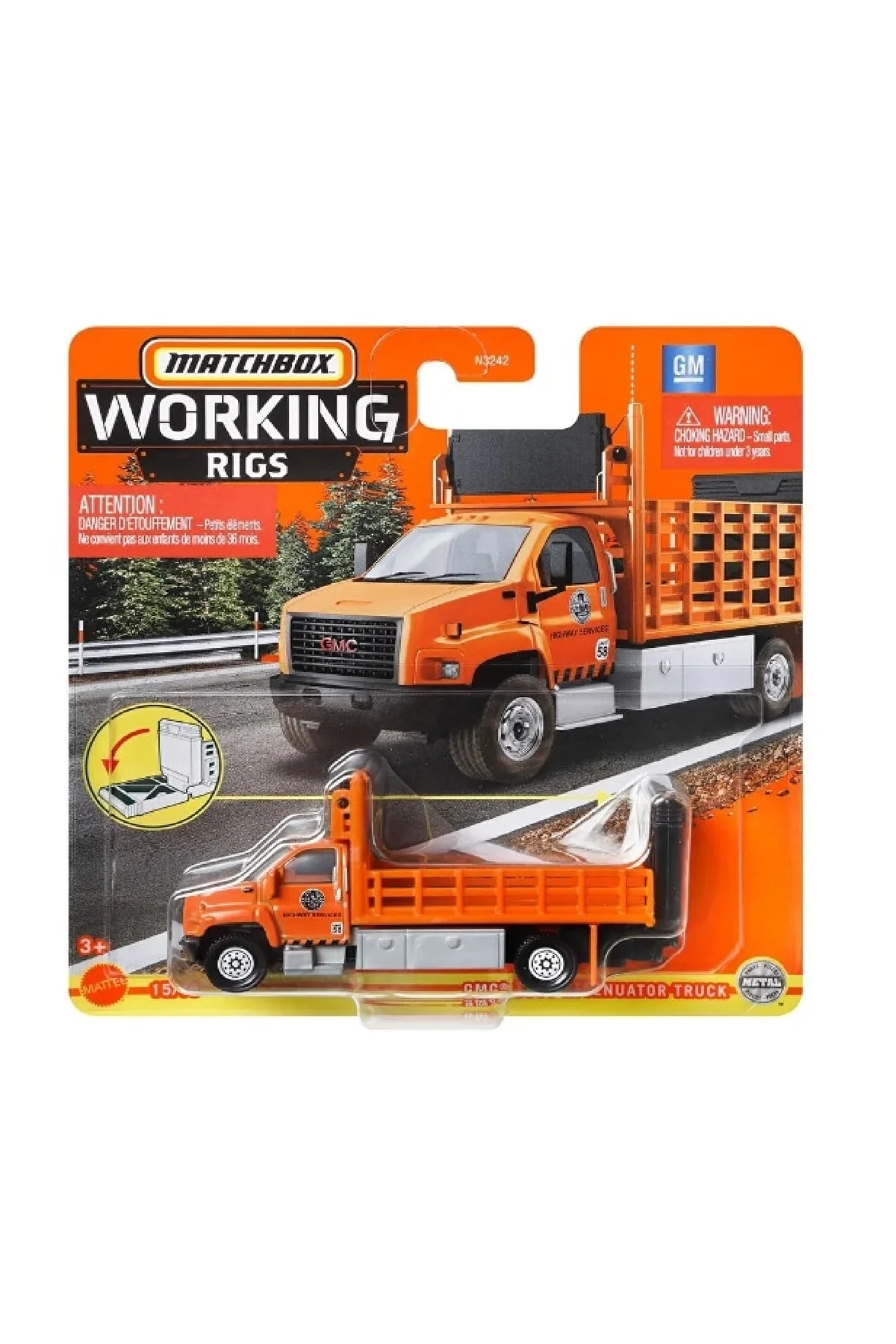 Working Rigs Iş Makineleri Die Cast Metal Kamyon Arabası