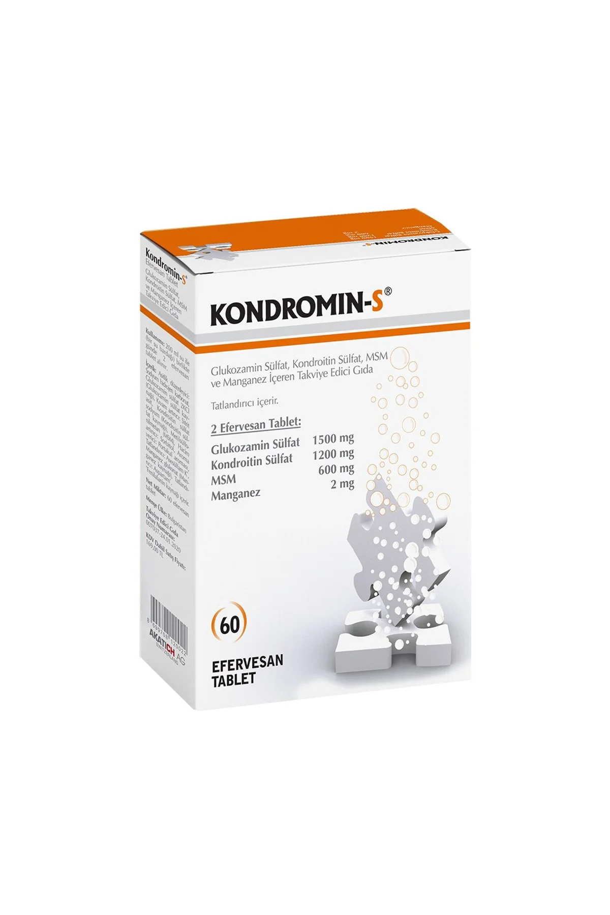 Kondromin-S 60 Effervesan Tablet