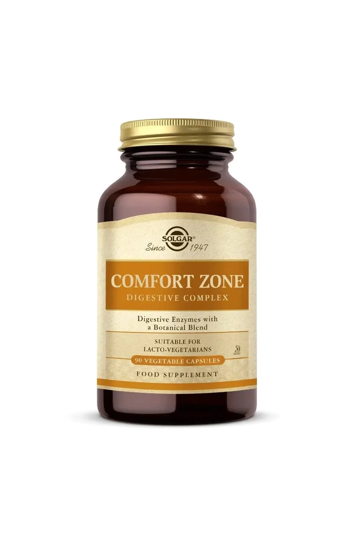 Solgar Comfort Zone Digestive Complex 90 Vegetable Capsules