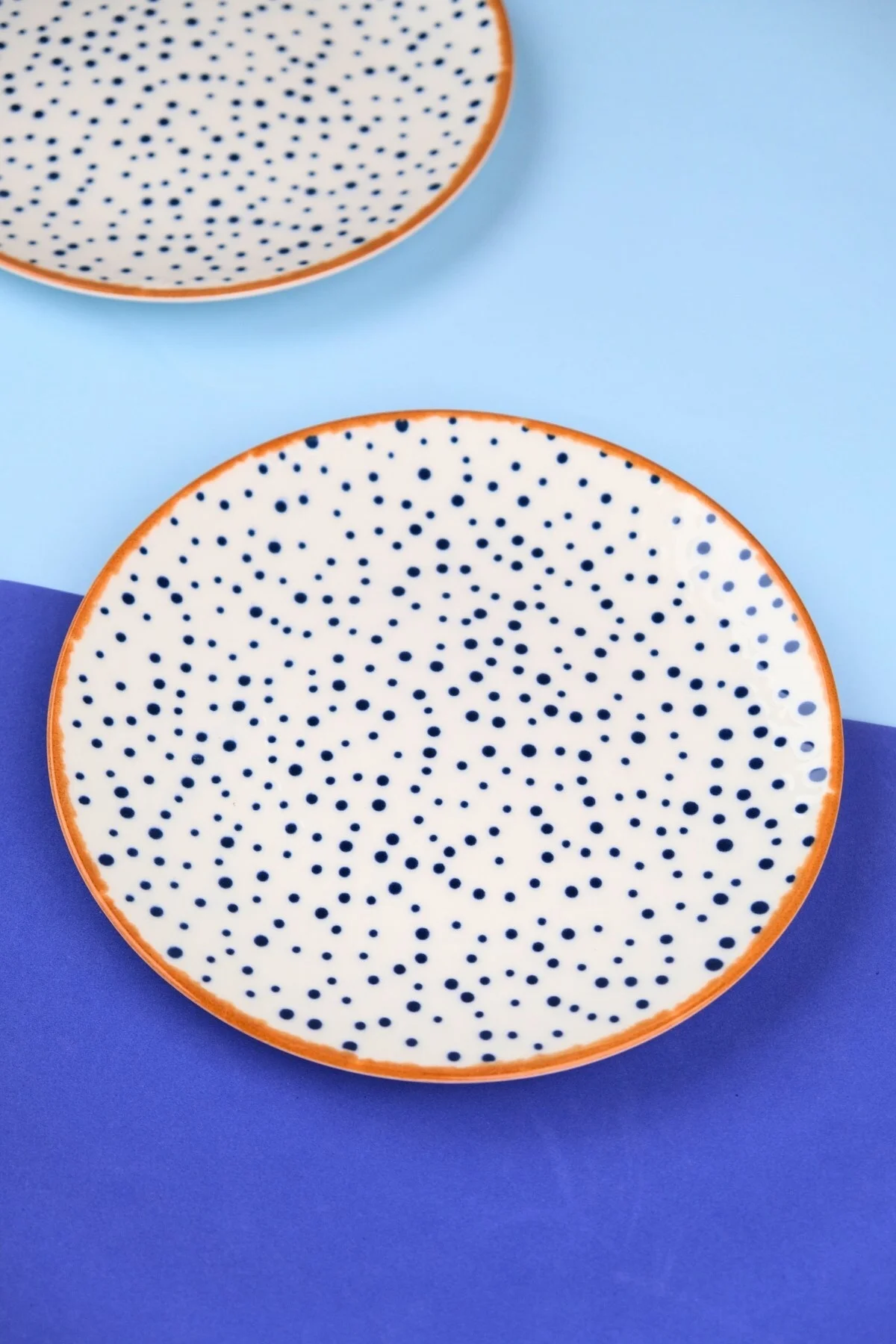 Tabak Evi Porselen Spotty Pasta Tabağı 19,50cm SP1 6 Kişilik 6 Parça - tabakevi Görsel 4
