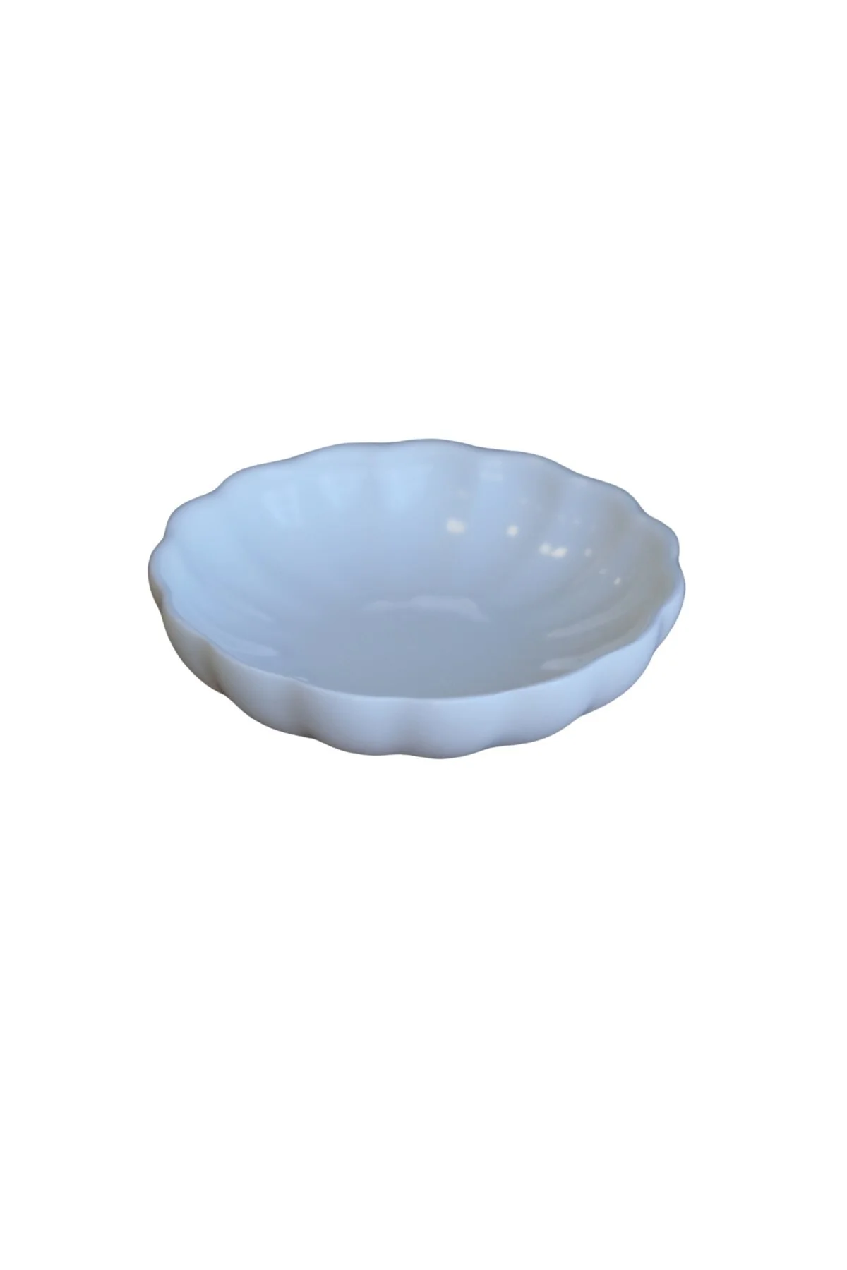 Bone Luz Krem Kase 8cm Tekli BNLZF08KS00 - Kütahya Porselen Görsel 3