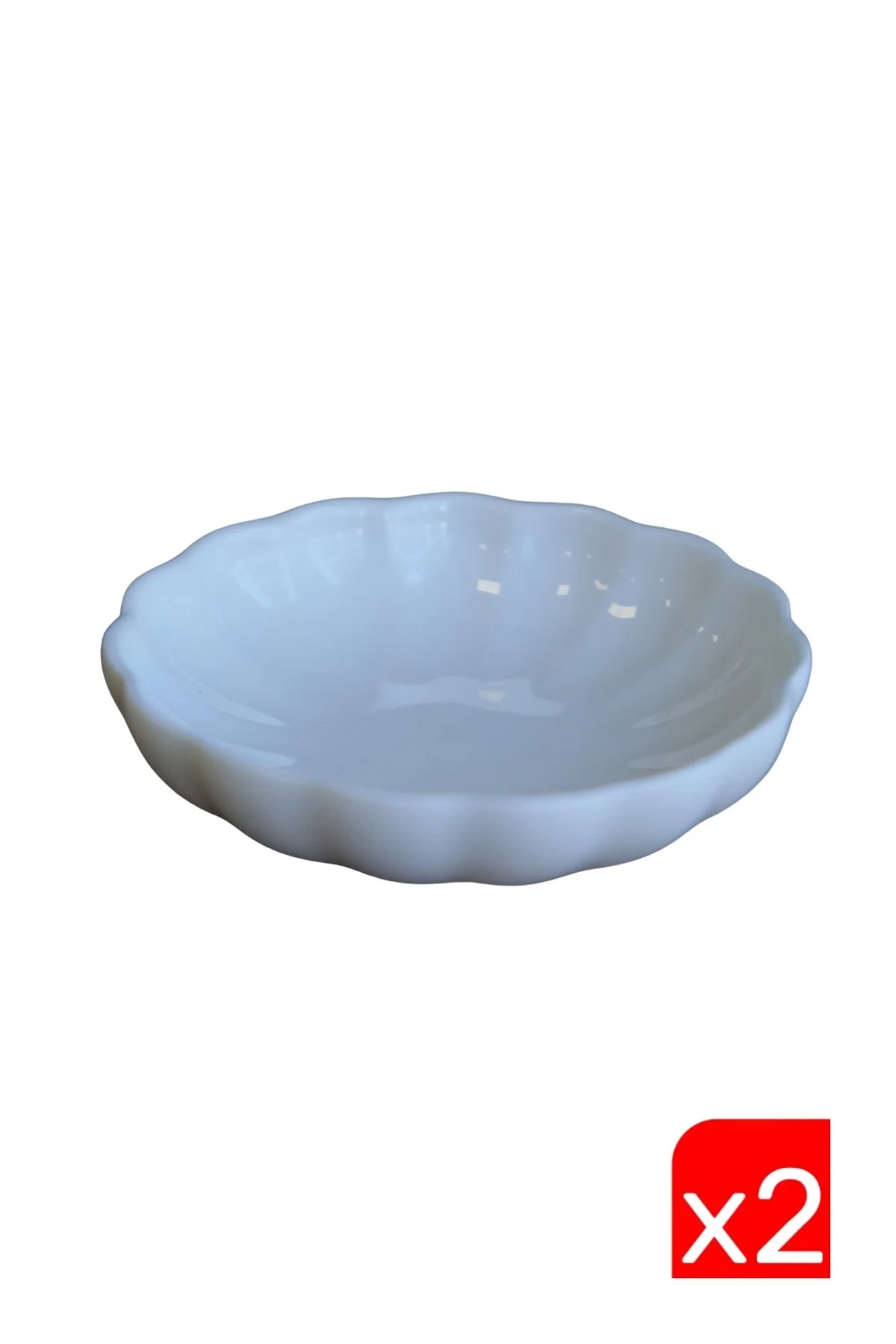Bone Luz Krem Kase 8cm 2 li BNLZF08KS00 - Kütahya Porselen Görsel 2