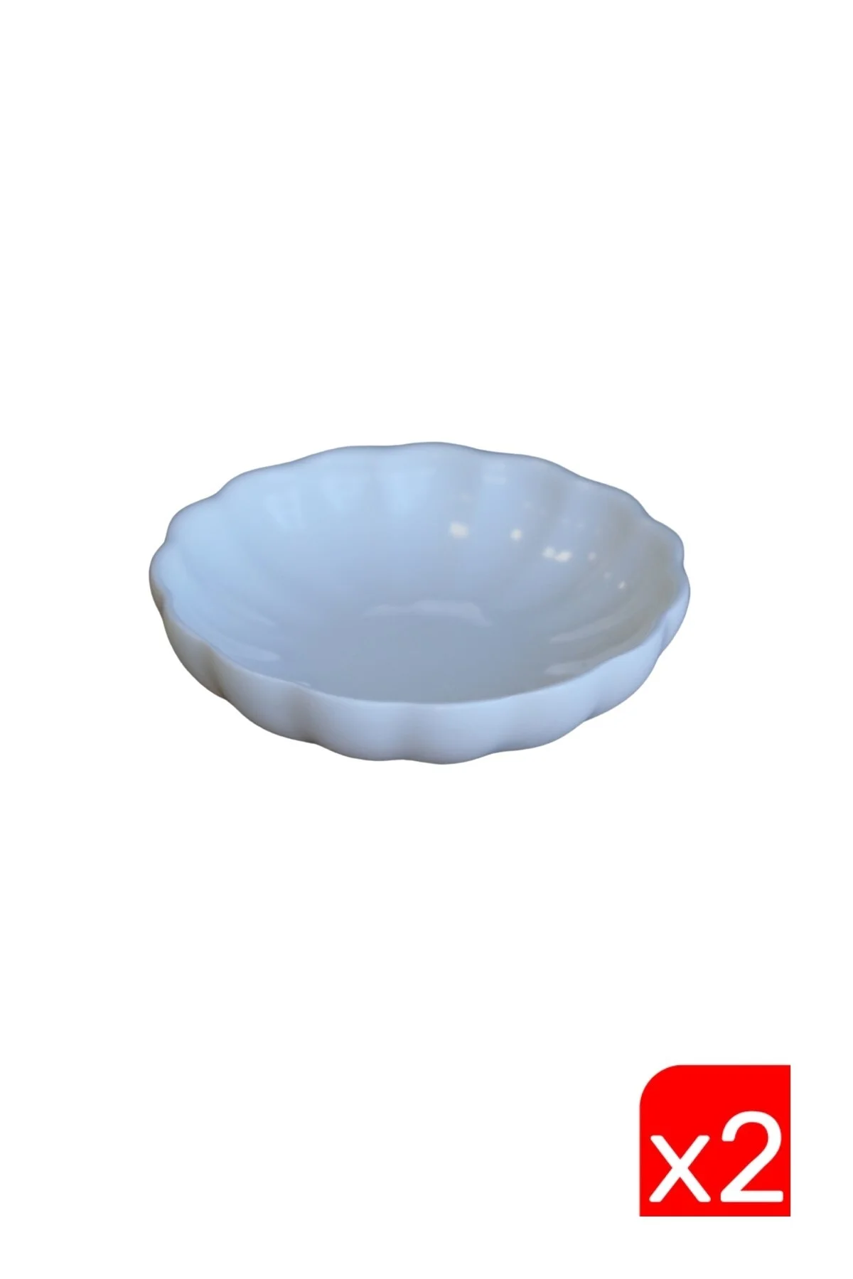 Bone Luz Krem Kase 8cm 2 li BNLZF08KS00 - Kütahya Porselen Görsel 3