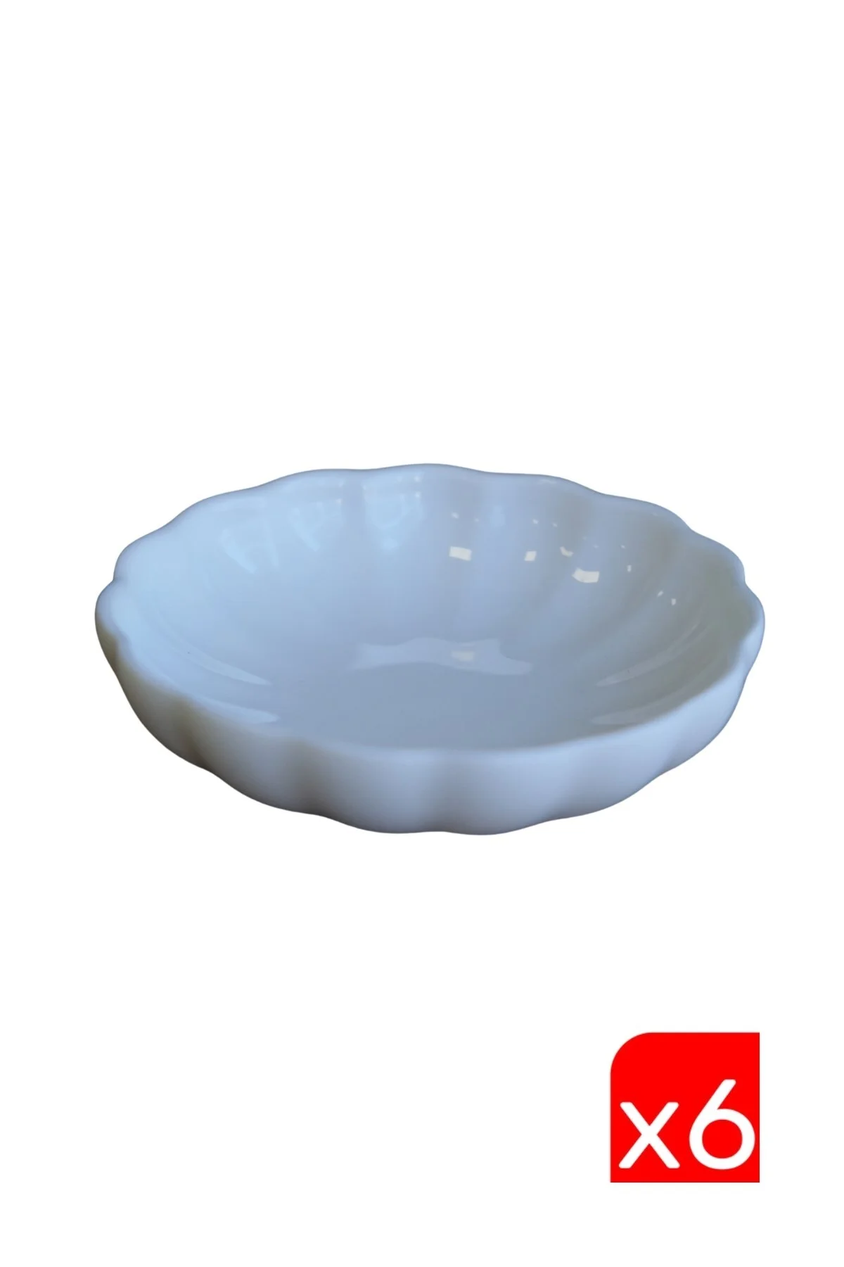 Bone Luz Krem Kase 8cm 6 lı BNLZF08KS00 - Kütahya Porselen Görsel 2