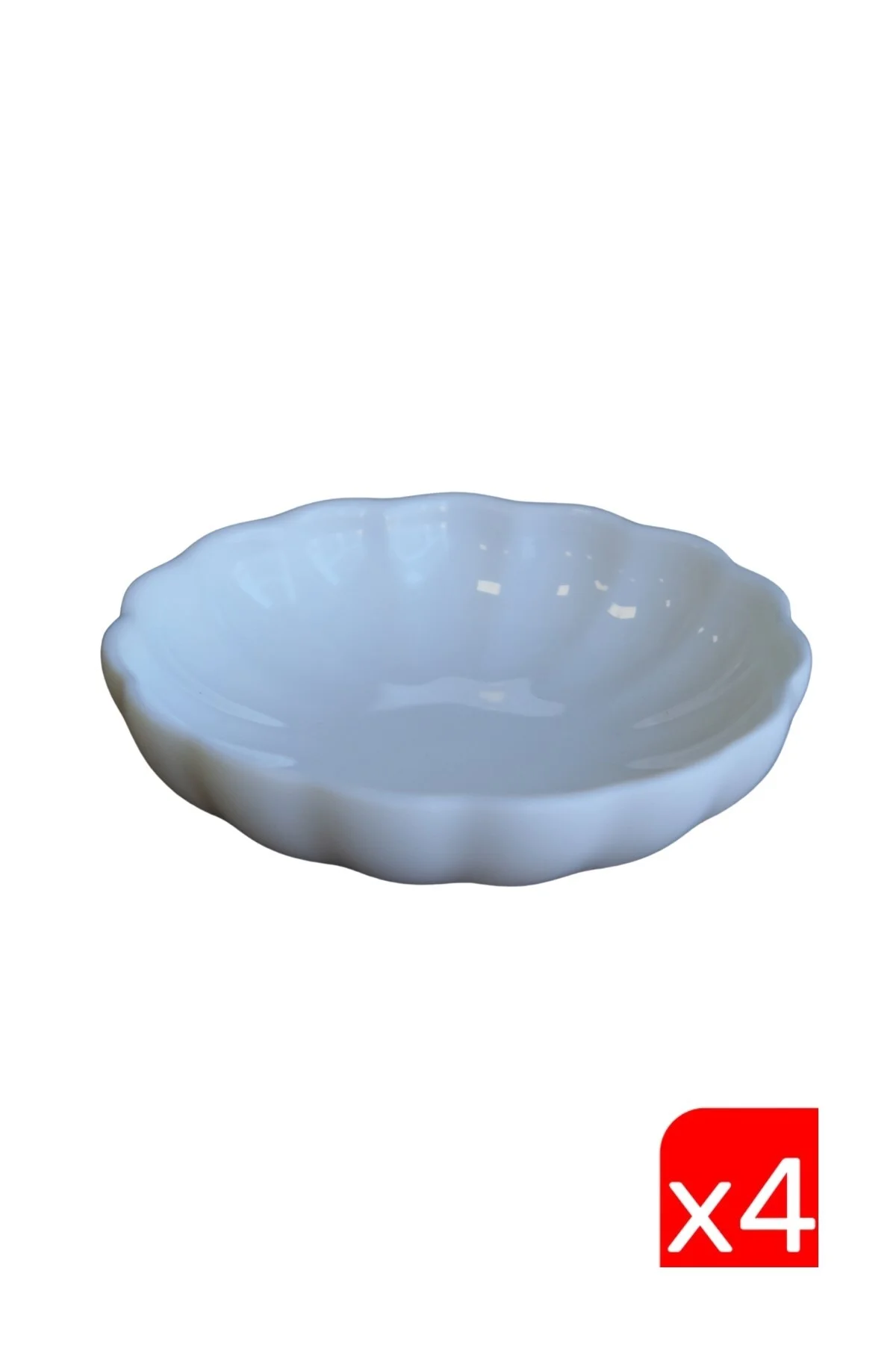 Bone Luz Krem Kase 8cm 4 lü BNLZF08KS00 - Kütahya Porselen Görsel 2