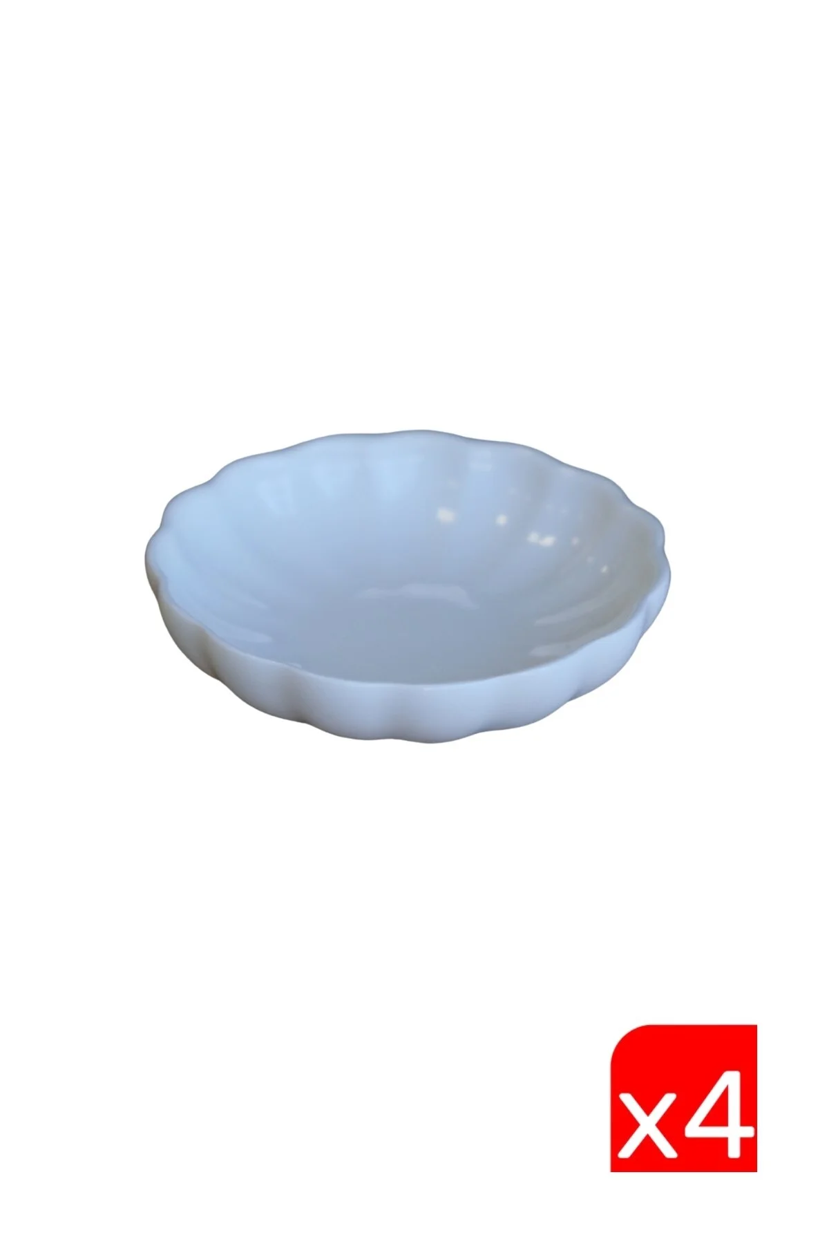 Bone Luz Krem Kase 8cm 4 lü BNLZF08KS00 - Kütahya Porselen Görsel 3