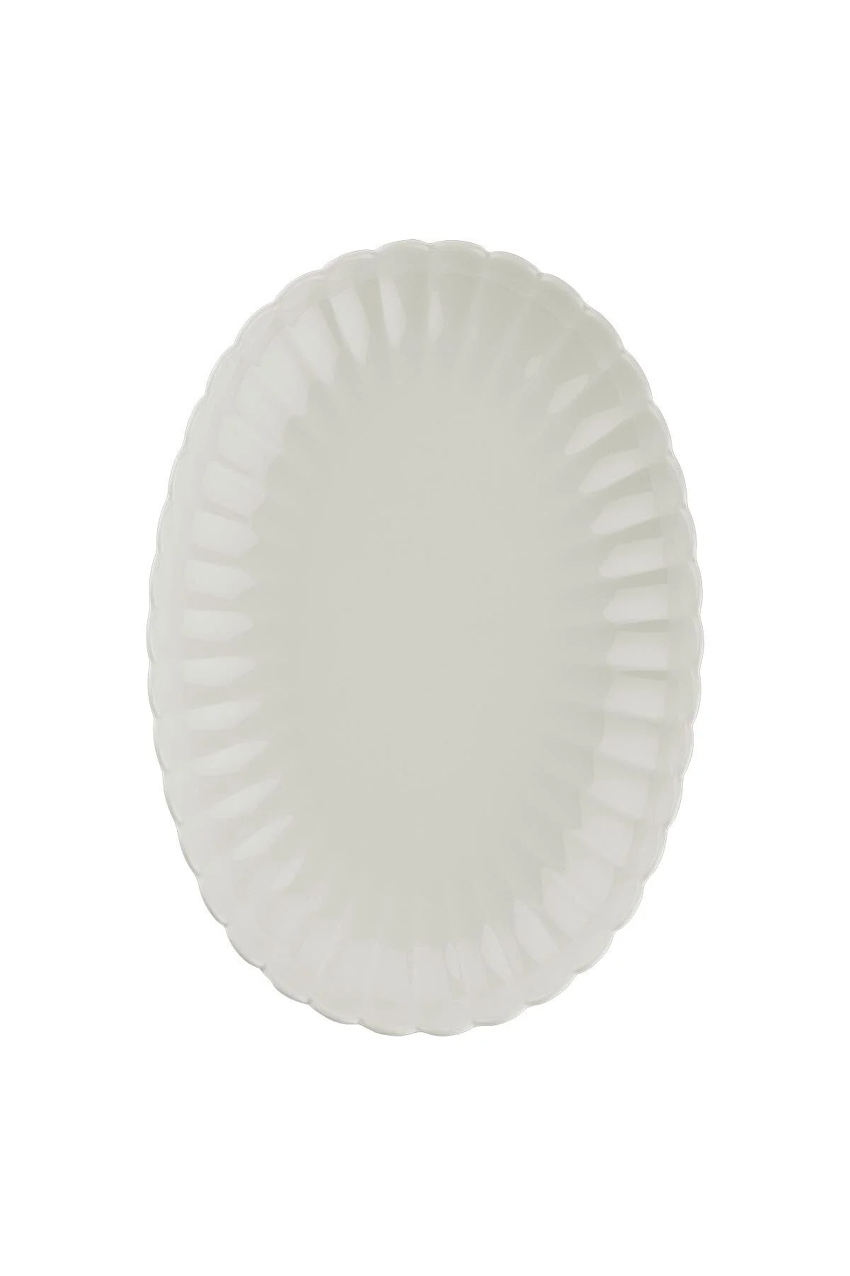 Bone Luz Krem Kayık Tabak 28x19cm 2 li BNLZF28KY00 - Kütahya Porselen Görsel 2