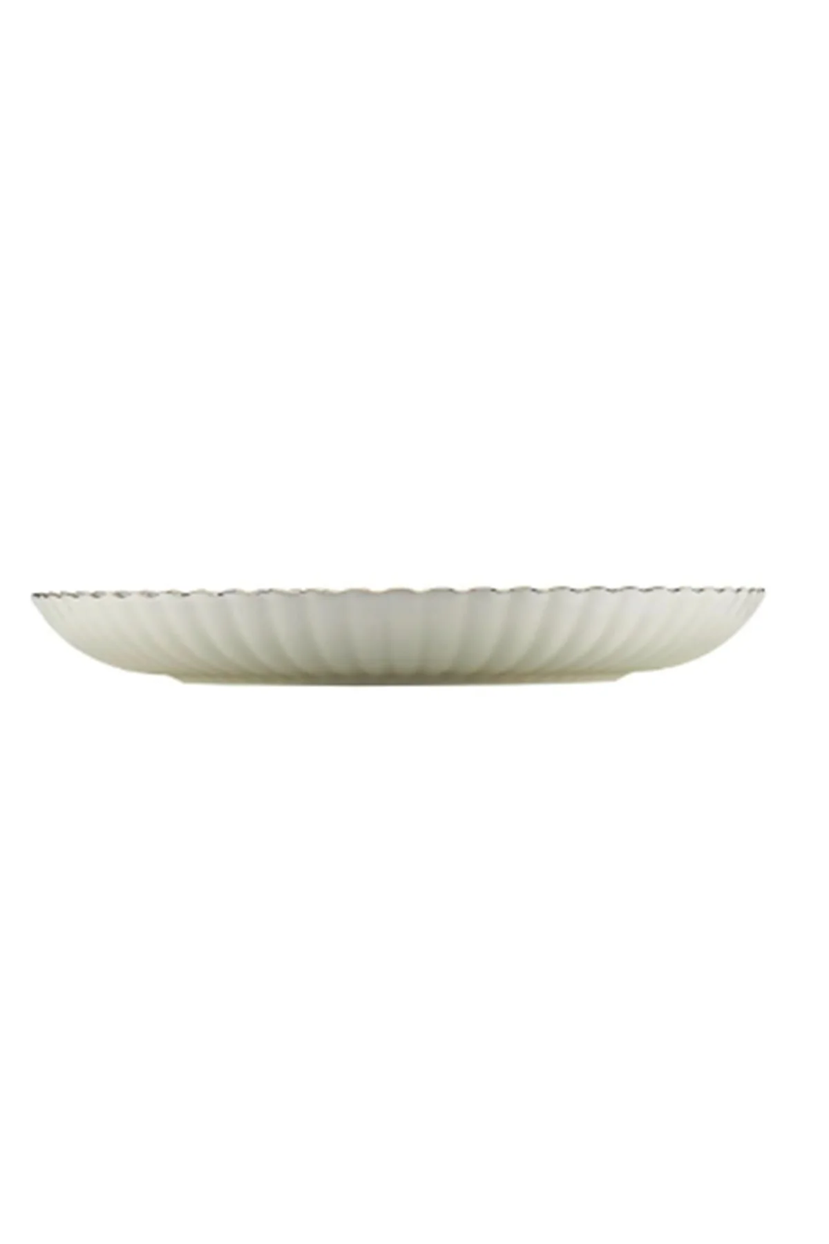 Bone Luz Altın File Pasta Tabağı 21cm 4 lü - Kütahya Porselen Görsel 2