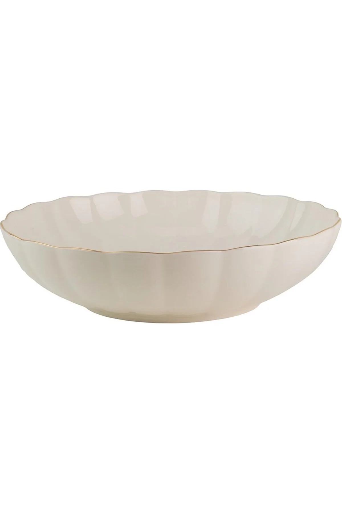 Bone Luz Altın File Çorba Kasesi 15cm 4 lü - Kütahya Porselen Görsel 2