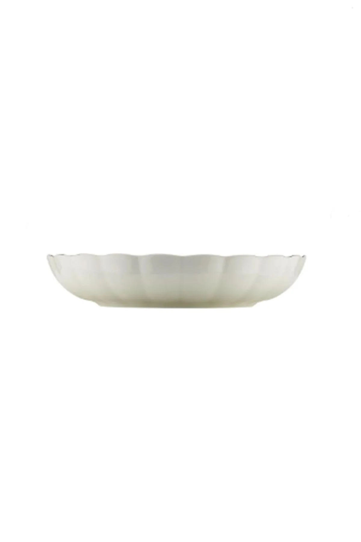 Bone Luz Altın File Çukur Tabak 20cm 4 lü - Kütahya Porselen Görsel 3