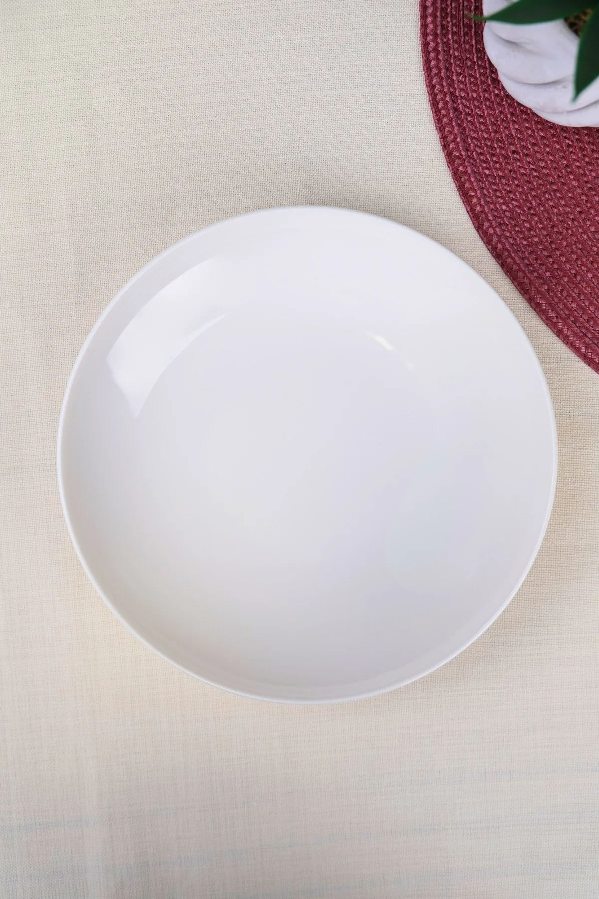Tabak Evi Chic Çukur Tabak 19,50cm 550cc Tekli - tabakevi Görsel 3