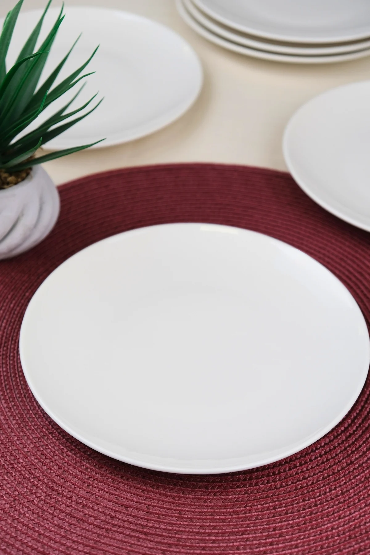 Tabak Evi Chic Pasta Tabağı 20,50cm 6 LI - tabakevi Görsel 5