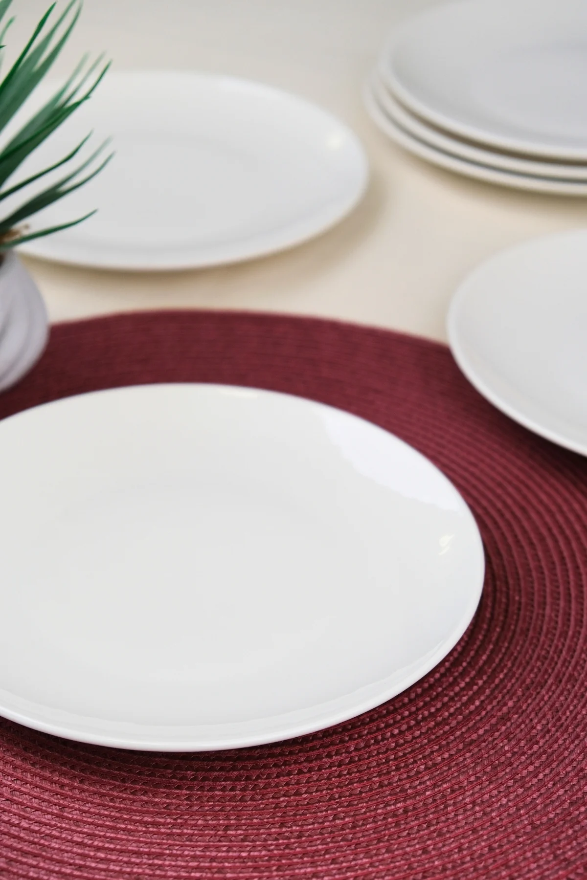 Tabak Evi Chic Pasta Tabağı 20,50cm 6 LI - tabakevi Görsel 4
