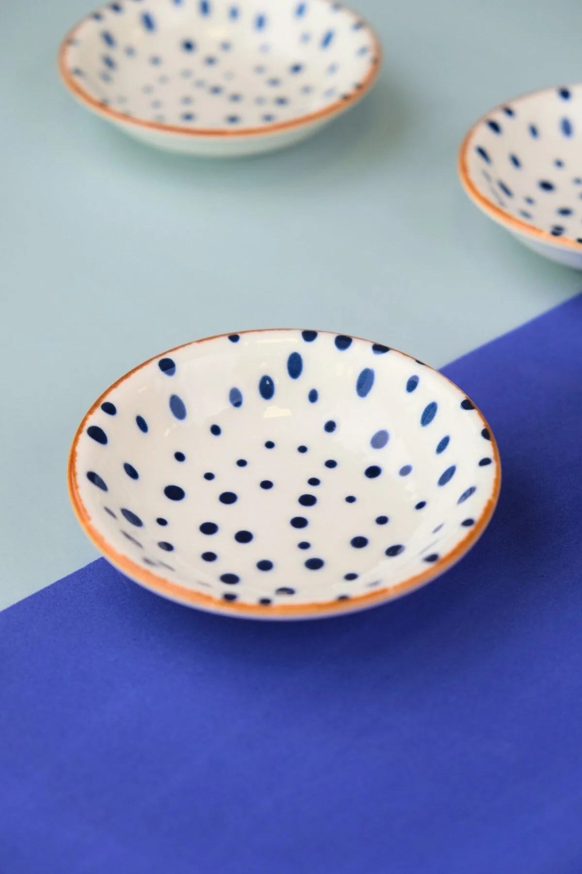 Tabak Evi Porselen Spotty Mini Kase Seti 9x2,50cm 4 Parça - tabakevi Görsel 3