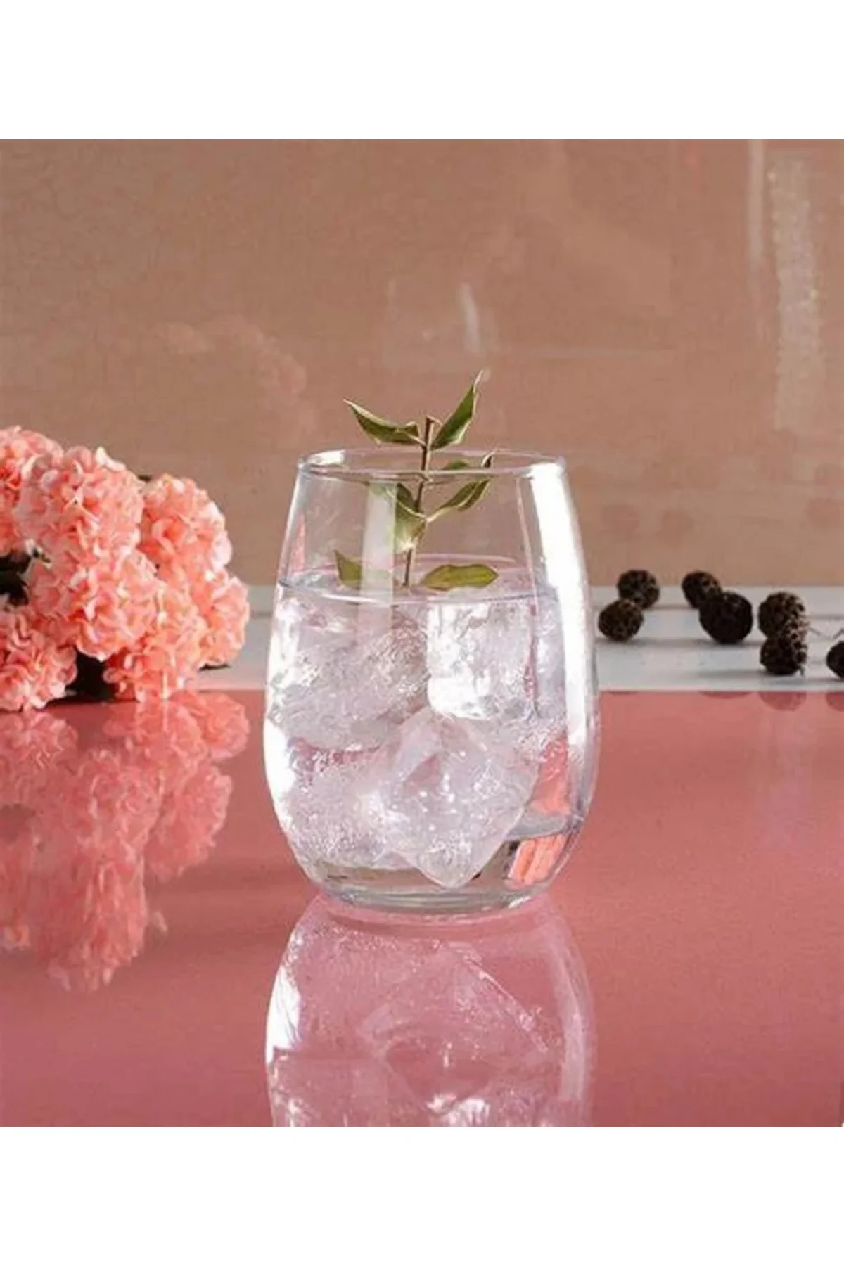 AMBER GLASS WINE STEMWARE 6 PCSSET - Paşabahçe Görsel 4
