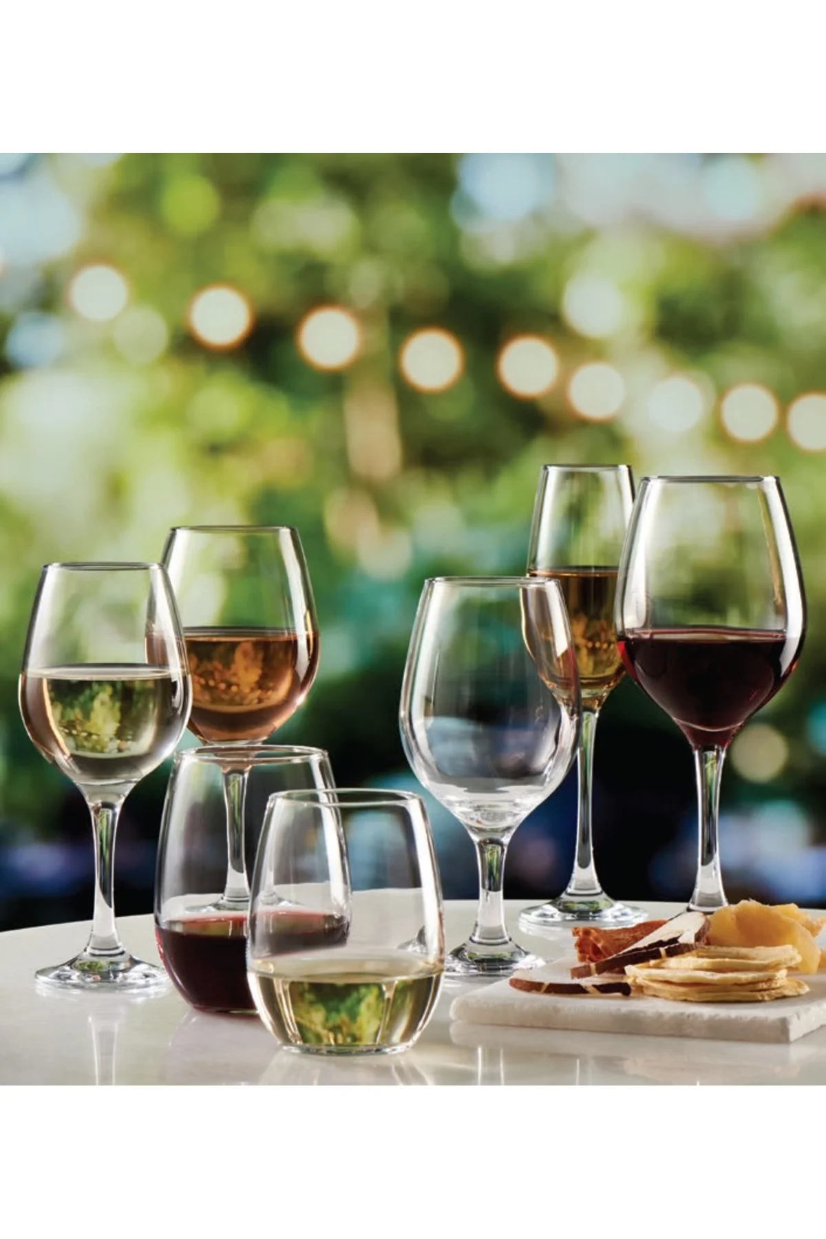 AMBER GLASS WINE STEMWARE 6 PCSSET - Paşabahçe Görsel 2