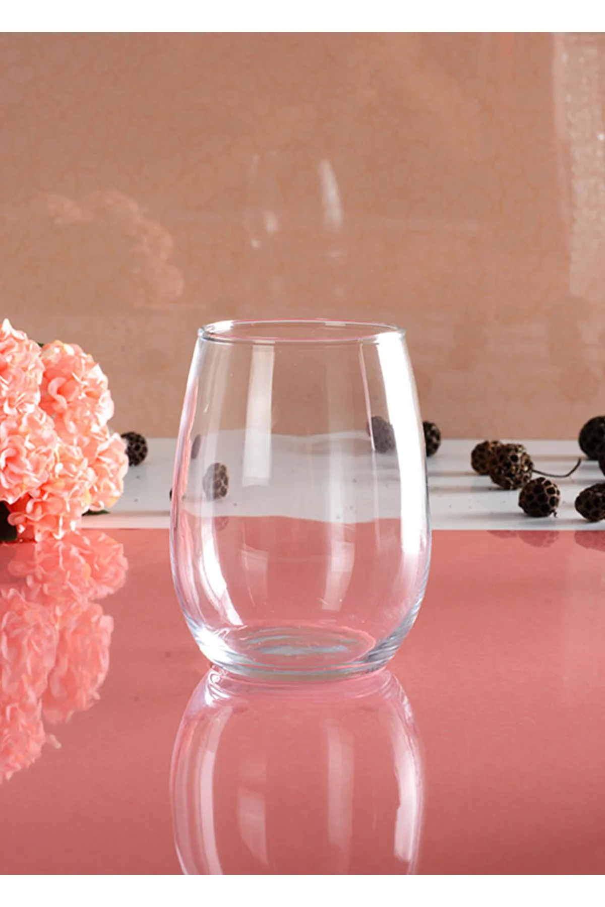 AMBER GLASS WINE STEMWARE 6 PCSSET - Paşabahçe Görsel 3