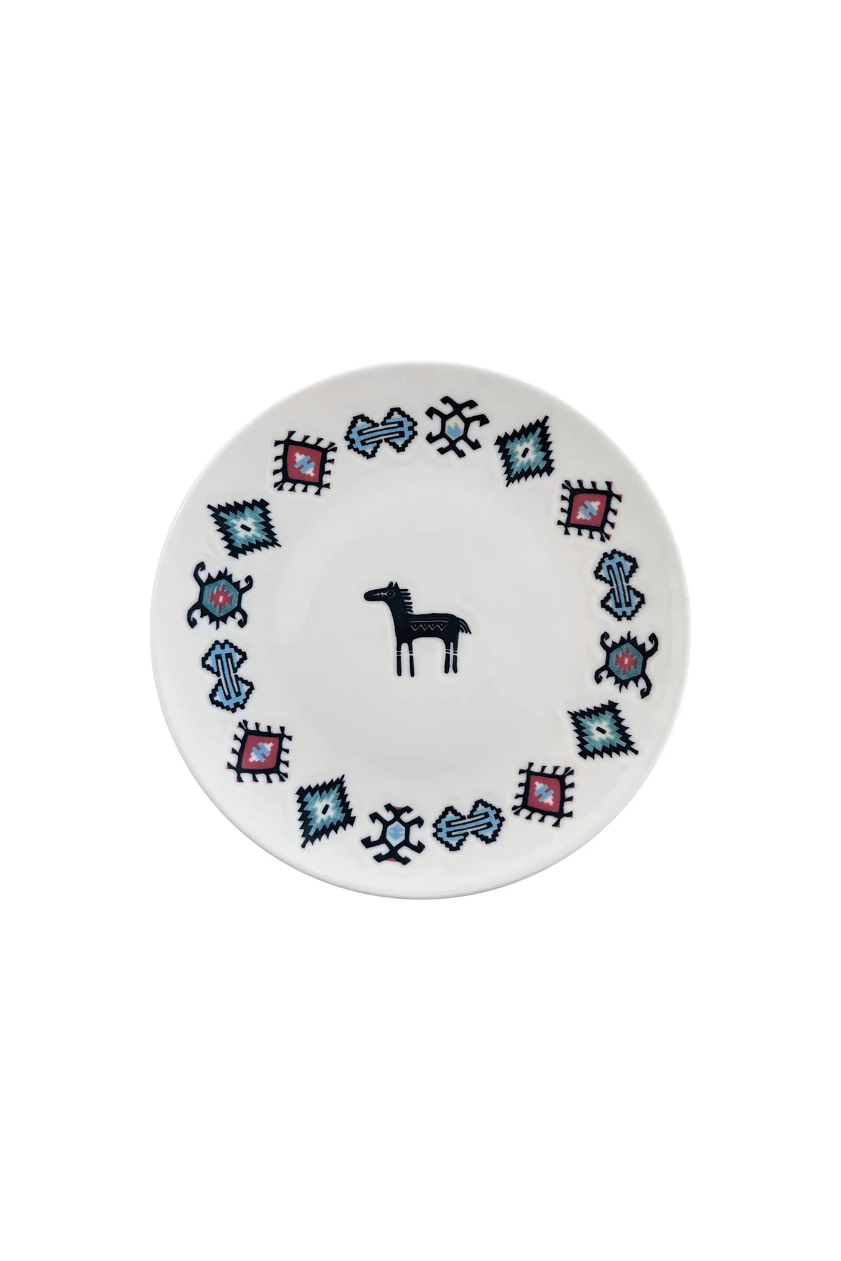 Porselen Hitit Servis Tabağı Takımı 26cm 6 Parça TVL6SRVPRS1241 - PORSER Görsel 2