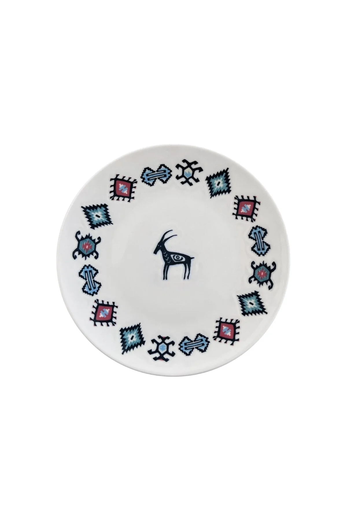 Porselen Hitit Pasta Tabağı Takımı 21cm 6 Parça TVL6PSTPRS1234 - PORSER Görsel 4