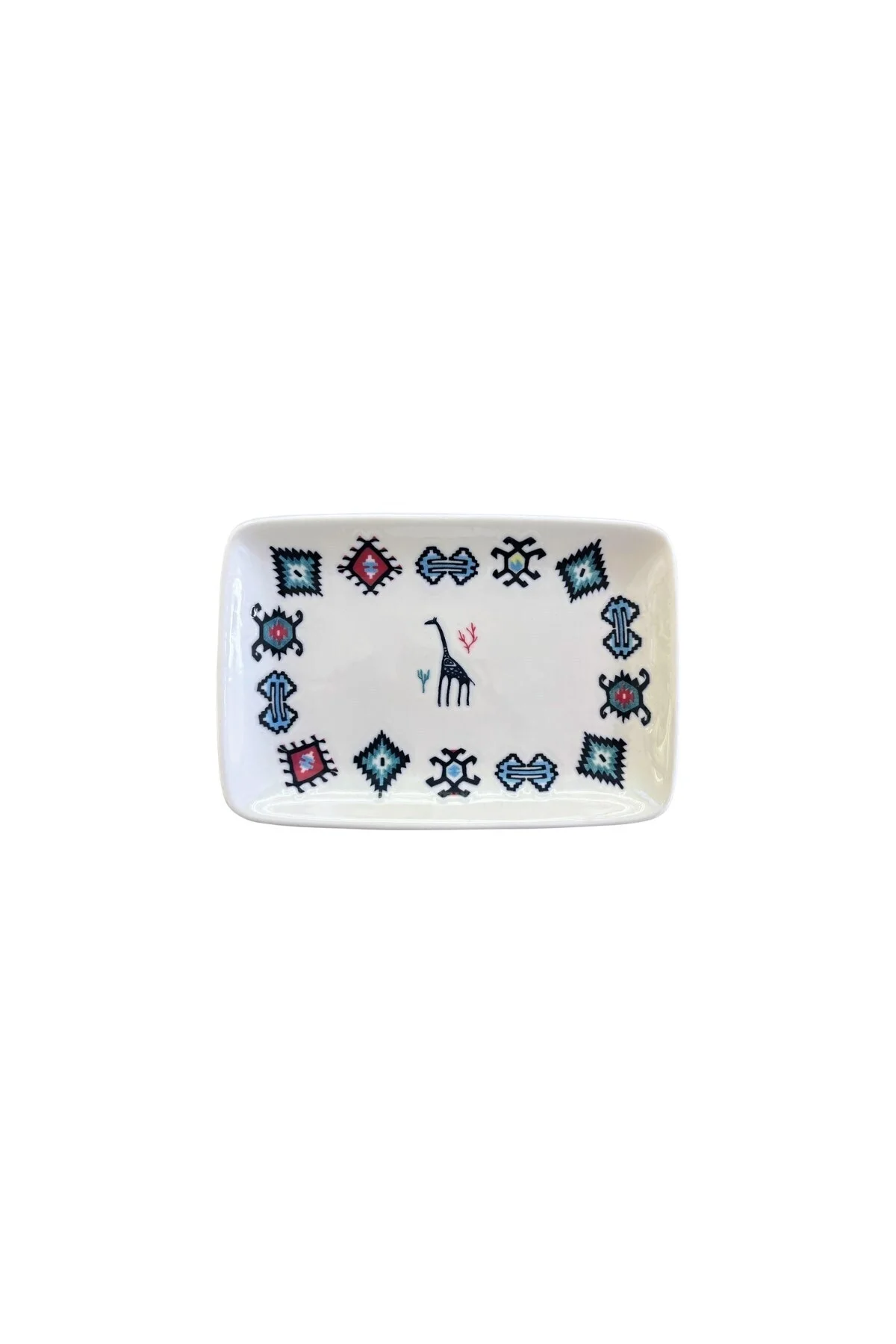 Porselen Hitit Dikdörtgen Kayık Tabak Takımı 21x13cm 6 Parça PAZ6DKYPRS1226 - PORSER Görsel 2
