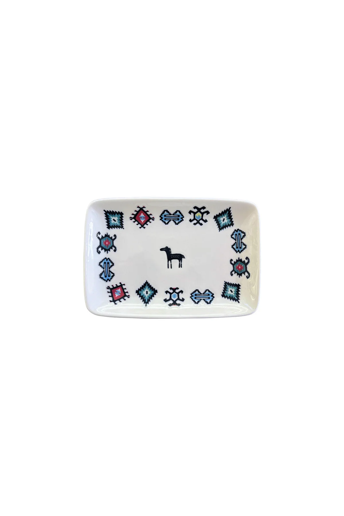 Porselen Hitit Dikdörtgen Kayık Tabak Takımı 21x13cm 6 Parça PAZ6DKYPRS1226 - PORSER Görsel 4