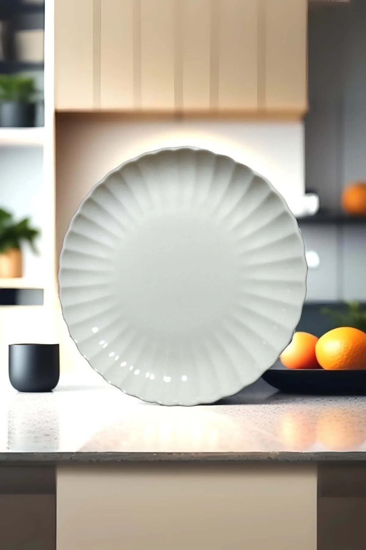 Bone Luz Form Pasta Takımı 6 Parça 21cm BNLZF21DUS600 - Kütahya Porselen Görsel 6