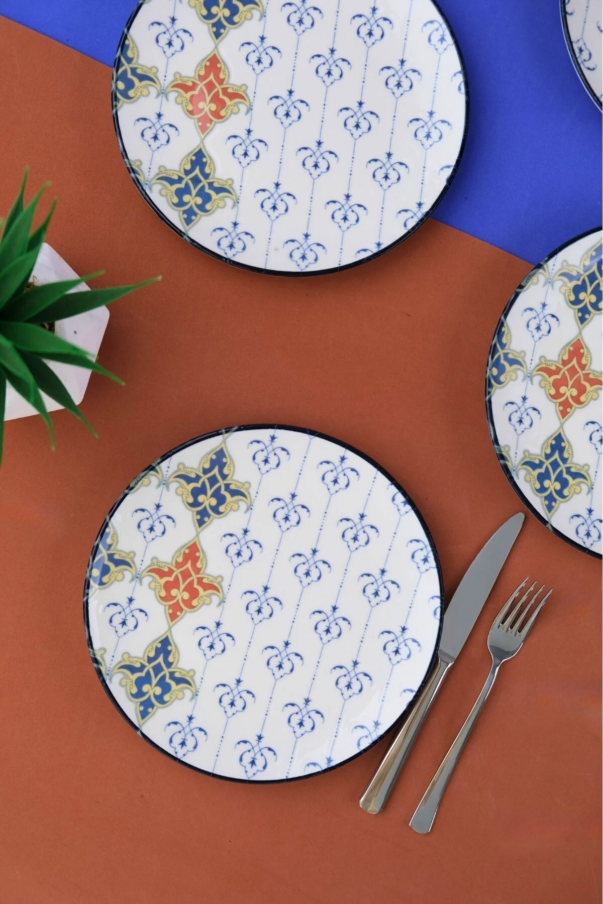 Tabak Evi Porselen Audrey Pasta Takımı 20cm 4 Kişilik 4 Parça TVL4PTPRS1211 - tabakevi Görsel 4