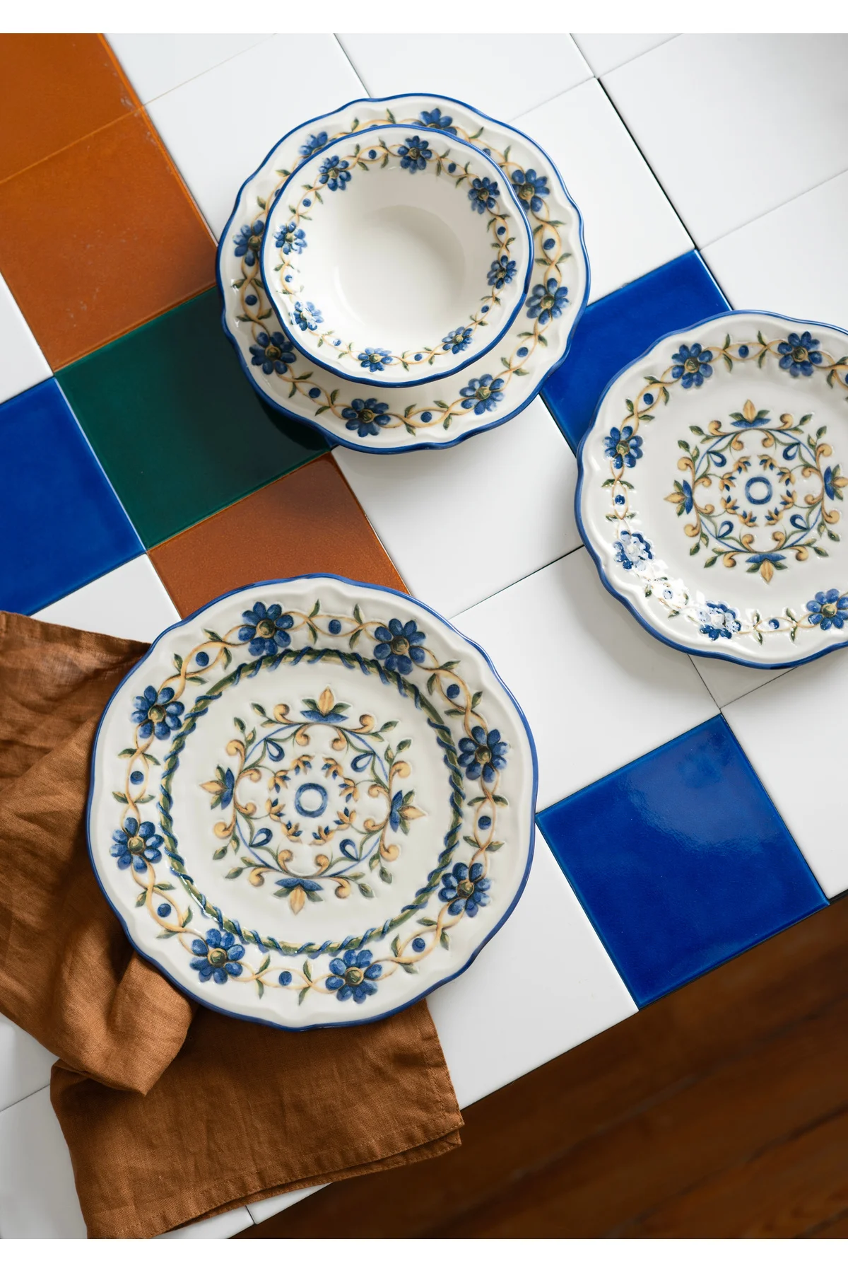 Tucsan Bloom Fulya 24 Parça 6 Kişilik Yemek takımı - PORSER Görsel 3