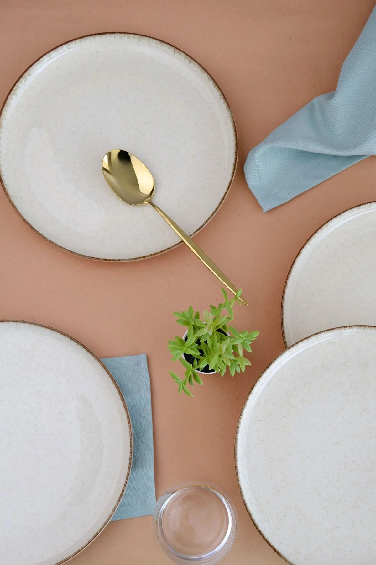 Moderna Pasta Tabağı Tarçın 21cm 2 li - Kütahya Porselen Görsel 4