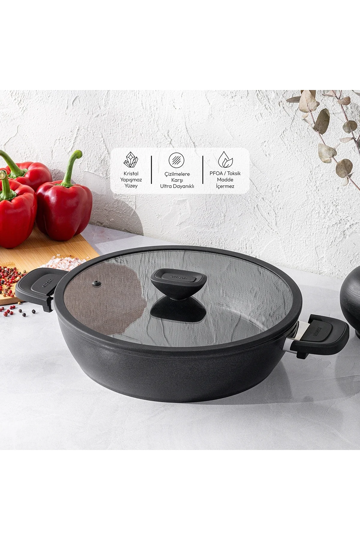 Diamente Karnıyarık Tenceresi 30 cm