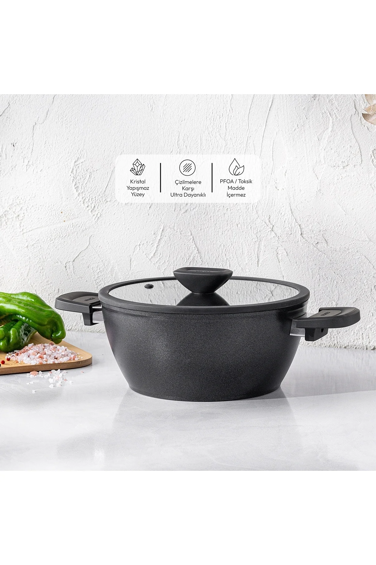 Diamente Derin Tencere 24 cm