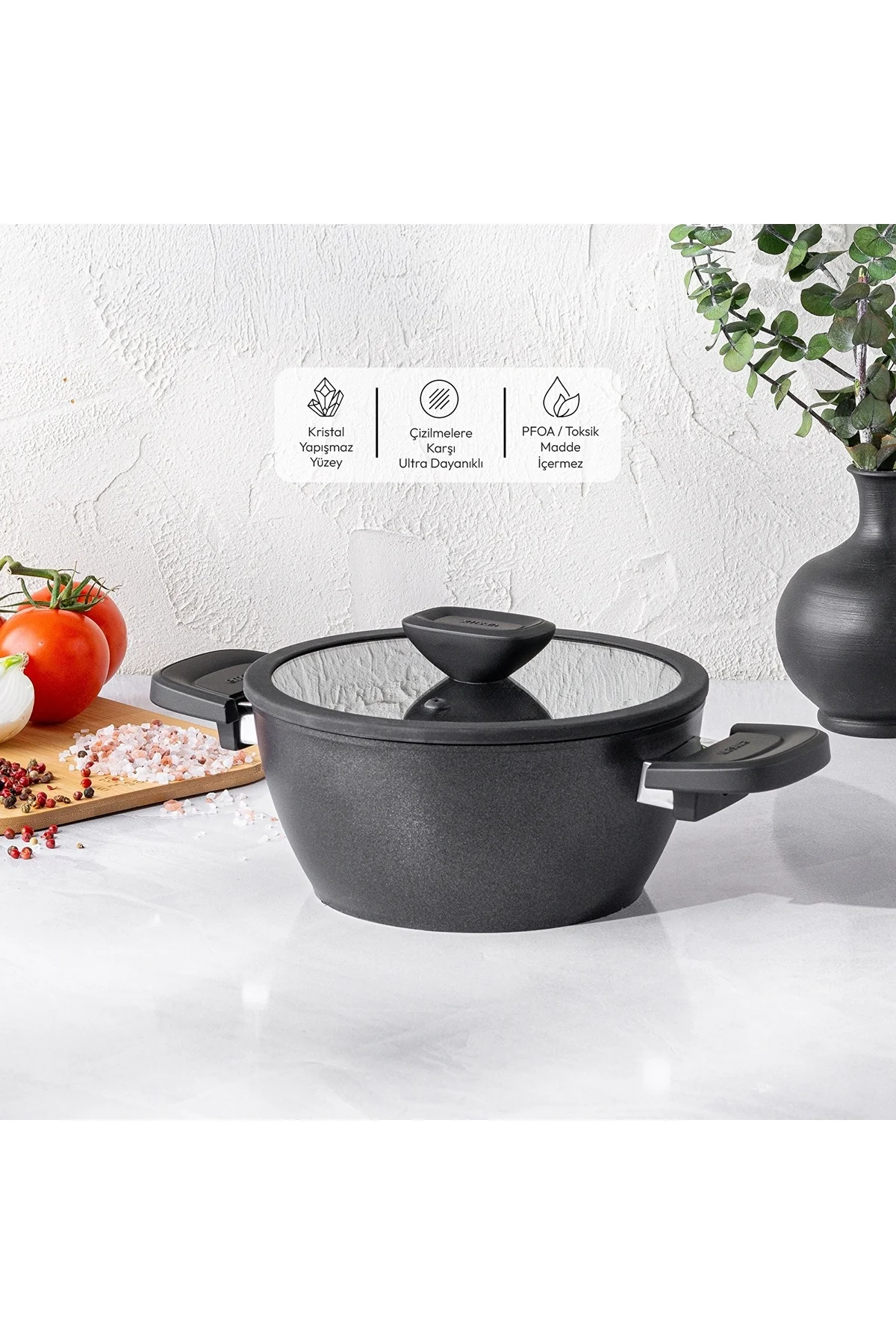 Diamente Derin Tencere 20 cm
