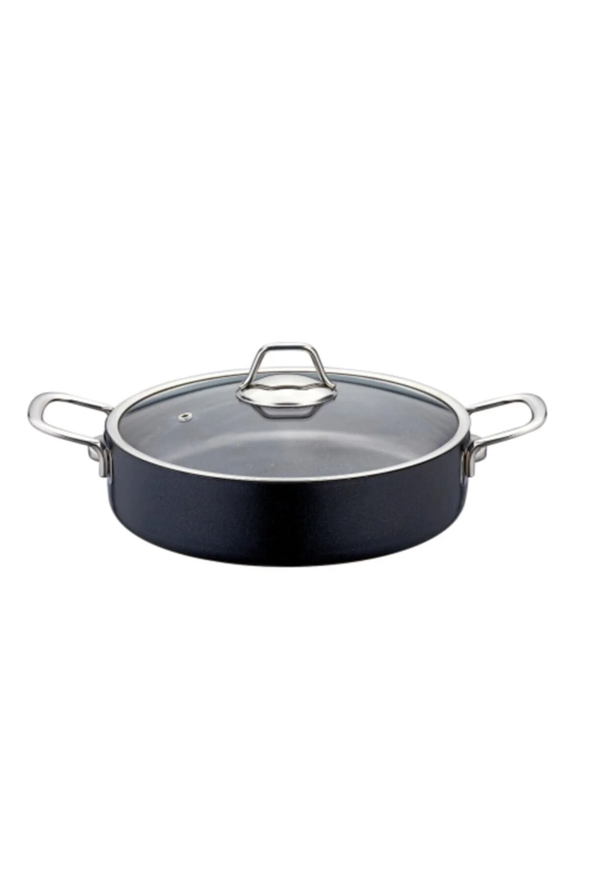 Zest Gusto Granit Basık Tencere 28 Cm