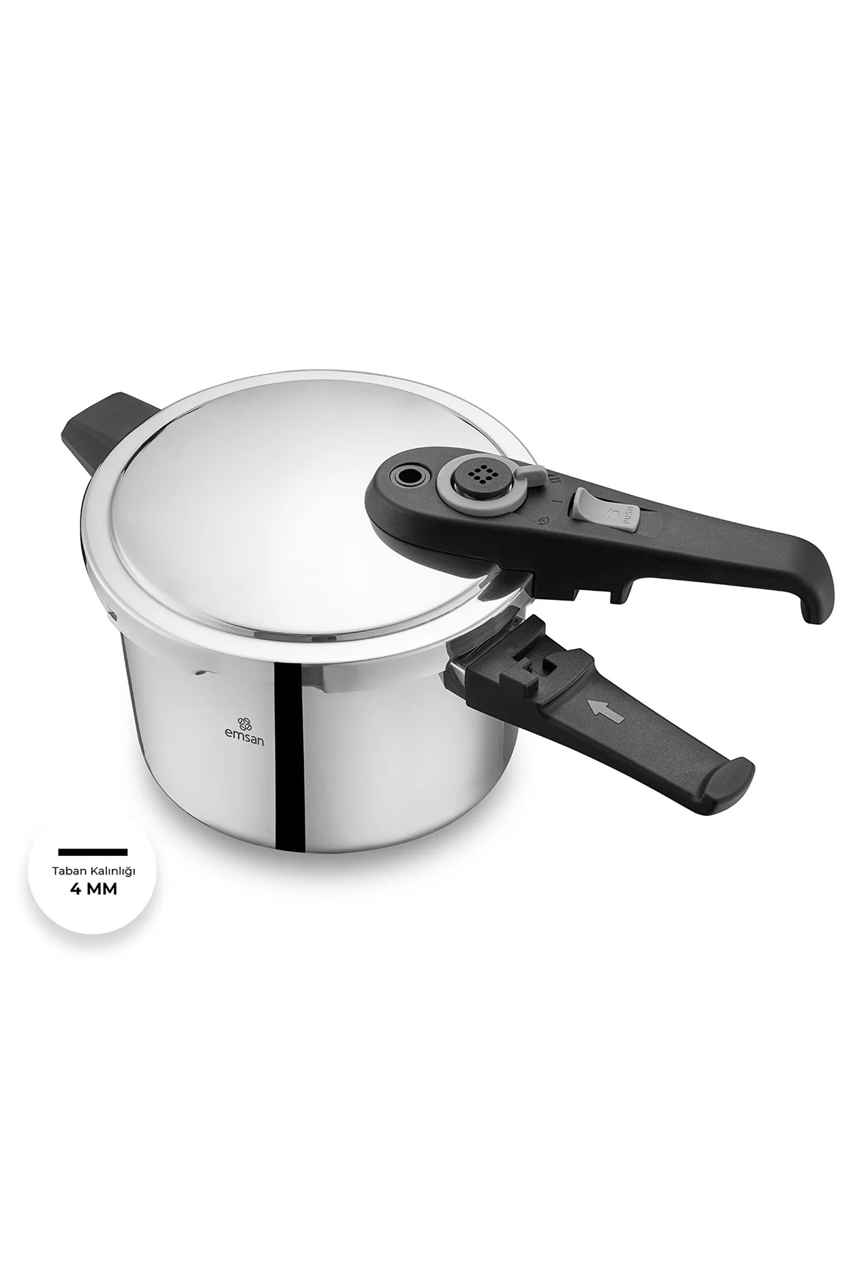 Fast Cooker Çift Emniyetli Düdüklü Tencere 4+6 Lt - Emsan Görsel 8