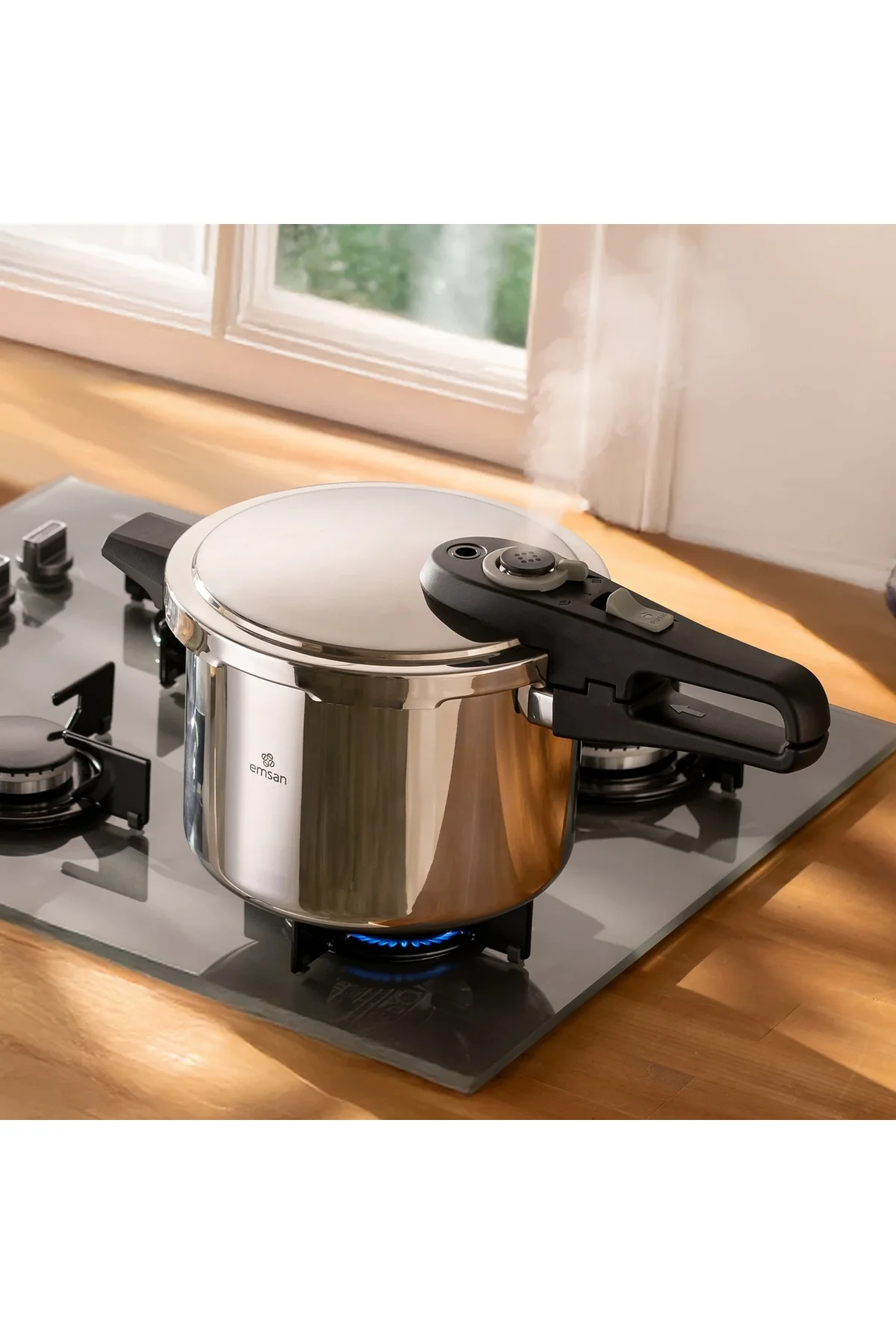 Fast Cooker Çift Emniyetli Düdüklü Tencere 4 Lt - Emsan