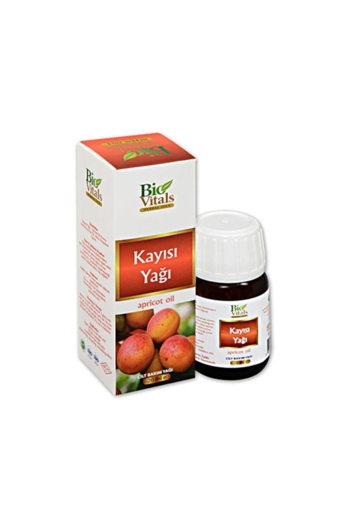 Bio Vitals Kayısı Cilt Bakım Yağı 20ml