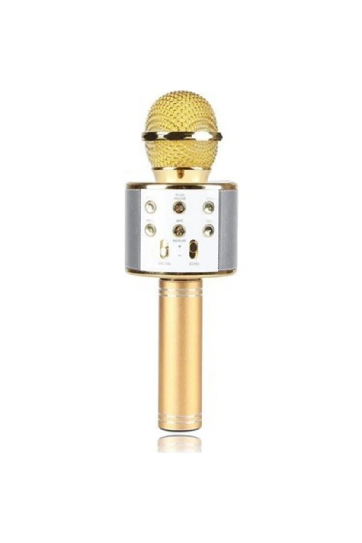 Karaoke Mikrofon Dahili Hoparlörlü Usb Flash Destekli