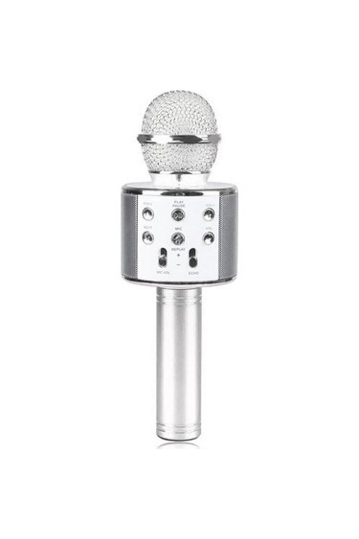 Karaoke Mikrofon Dahili Hoparlörlü Usb Flash Destekli - pazariz Görsel 6